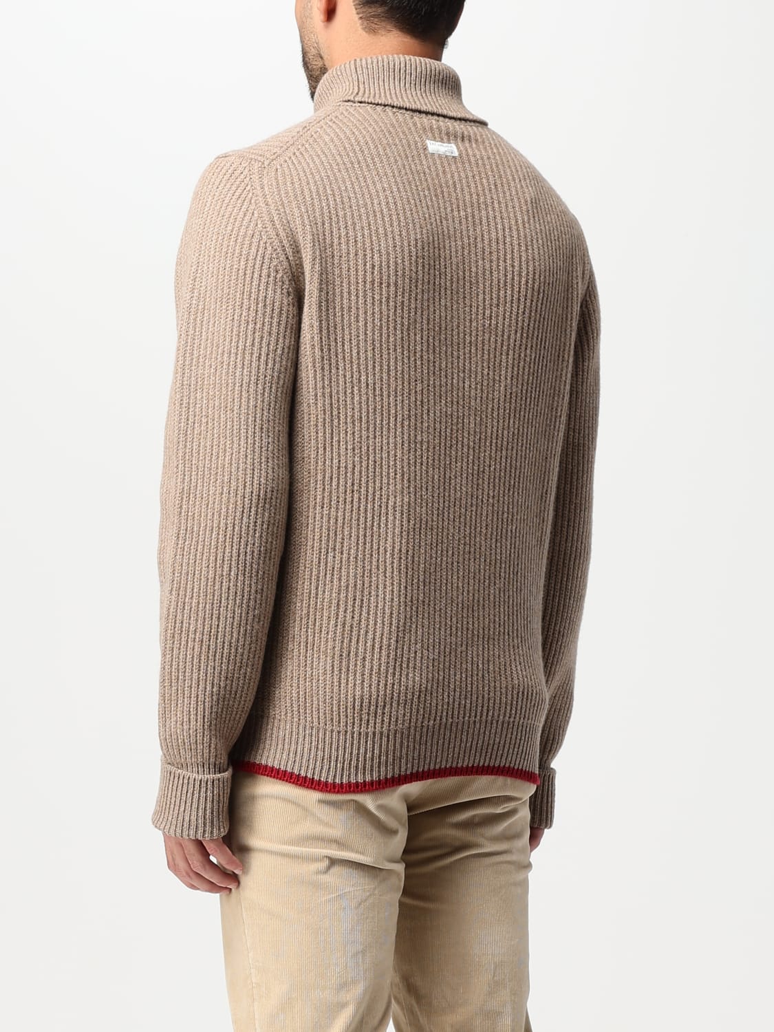 FAY SWEATER: Sweater men Fay, Biscuit - Img 2