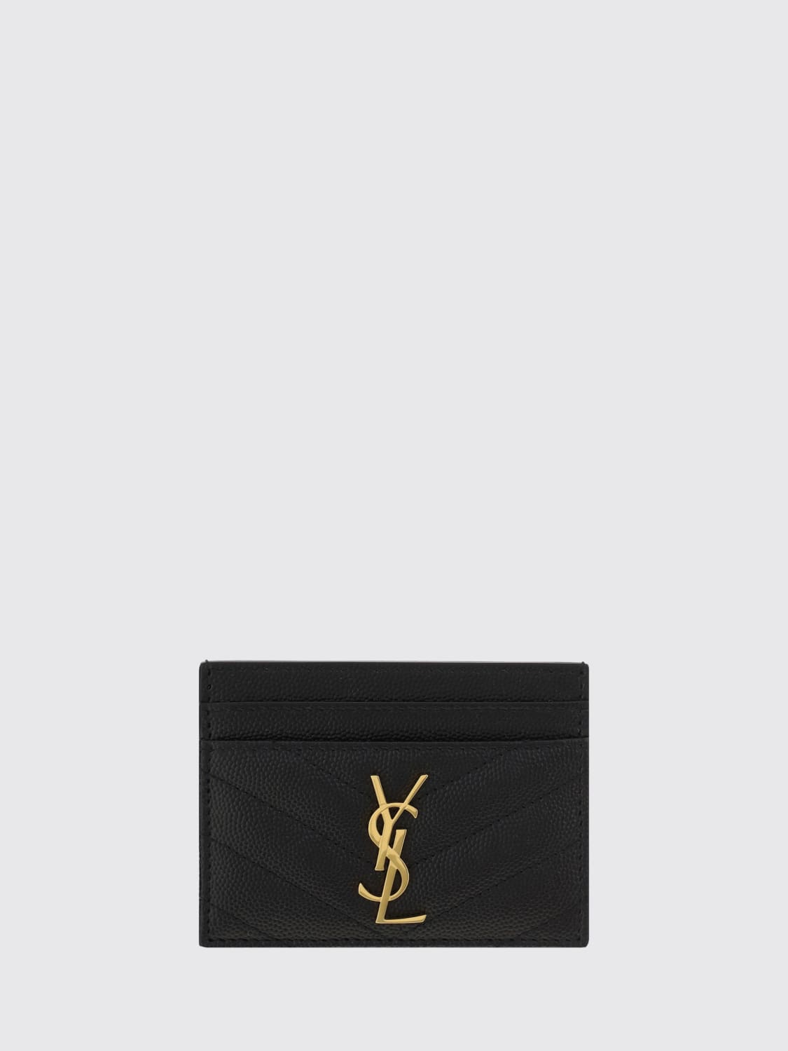 SAINT LAURENT WALLET: Wallet woman Saint Laurent, Black - Img 1