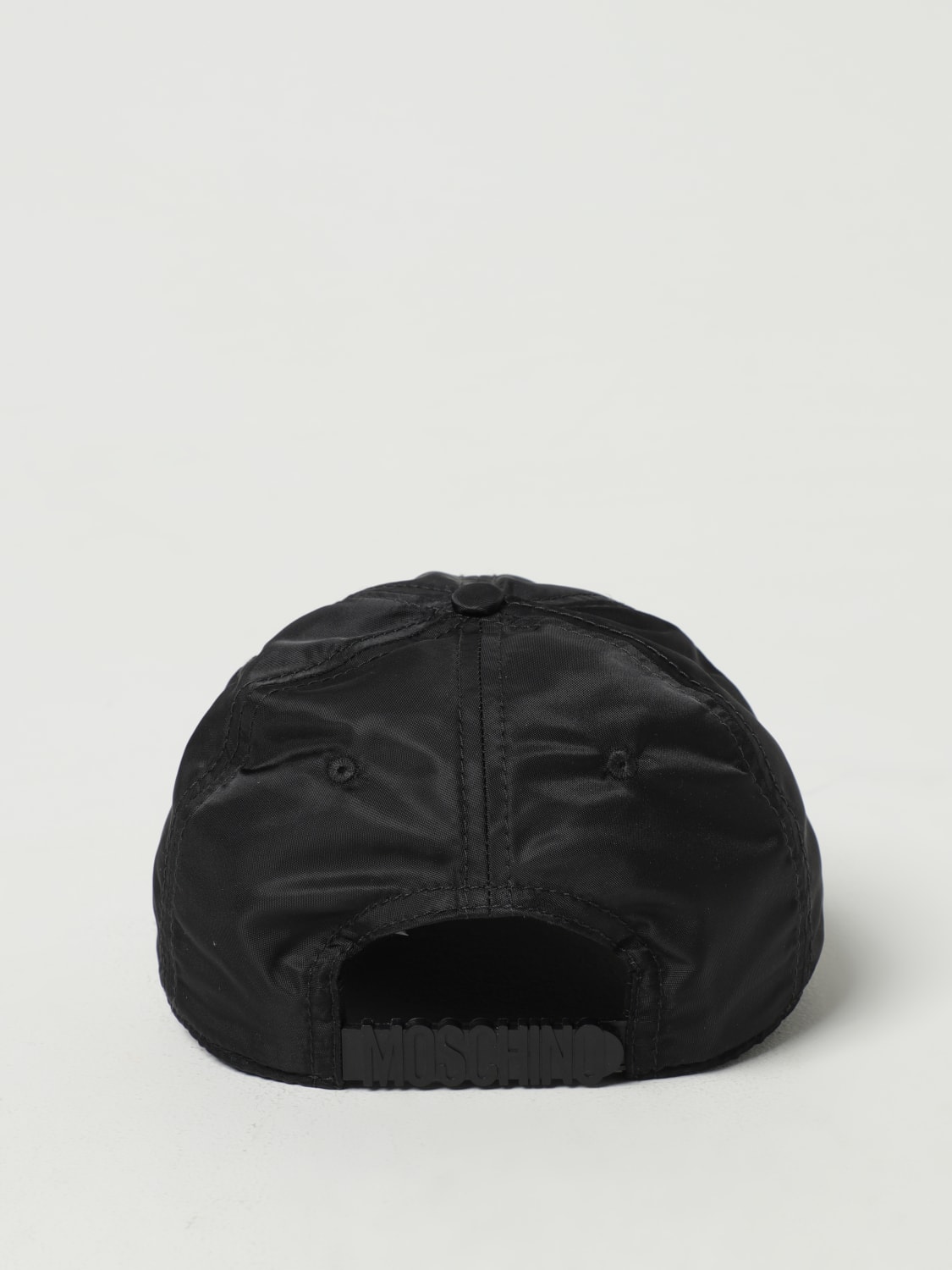 MOSCHINO COUTURE HAT: Moschino Couture hat in nylon, Black - Img 3