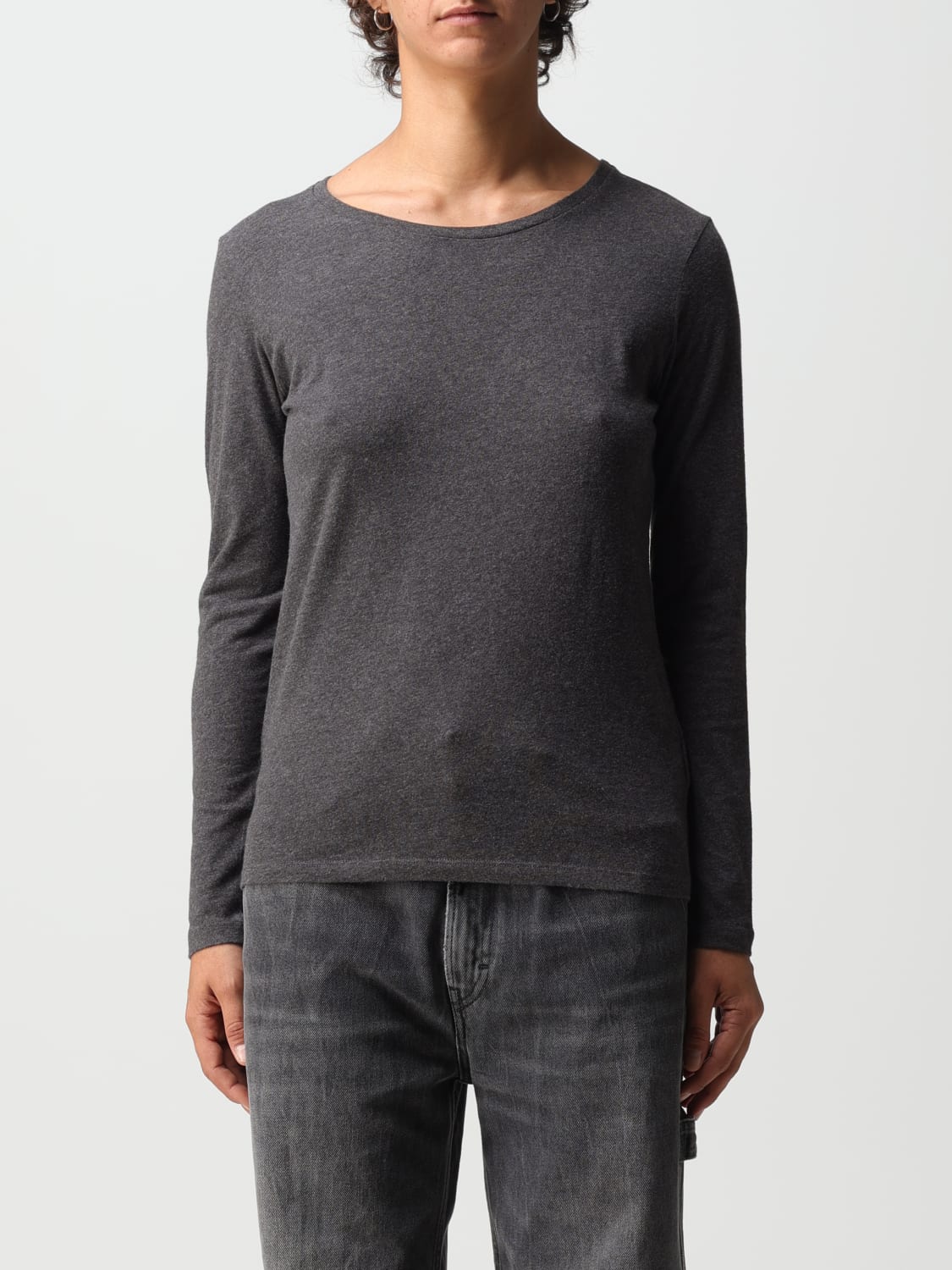 MAJESTIC FILATURES: Sweater woman - Charcoal | Majestic Filatures ...