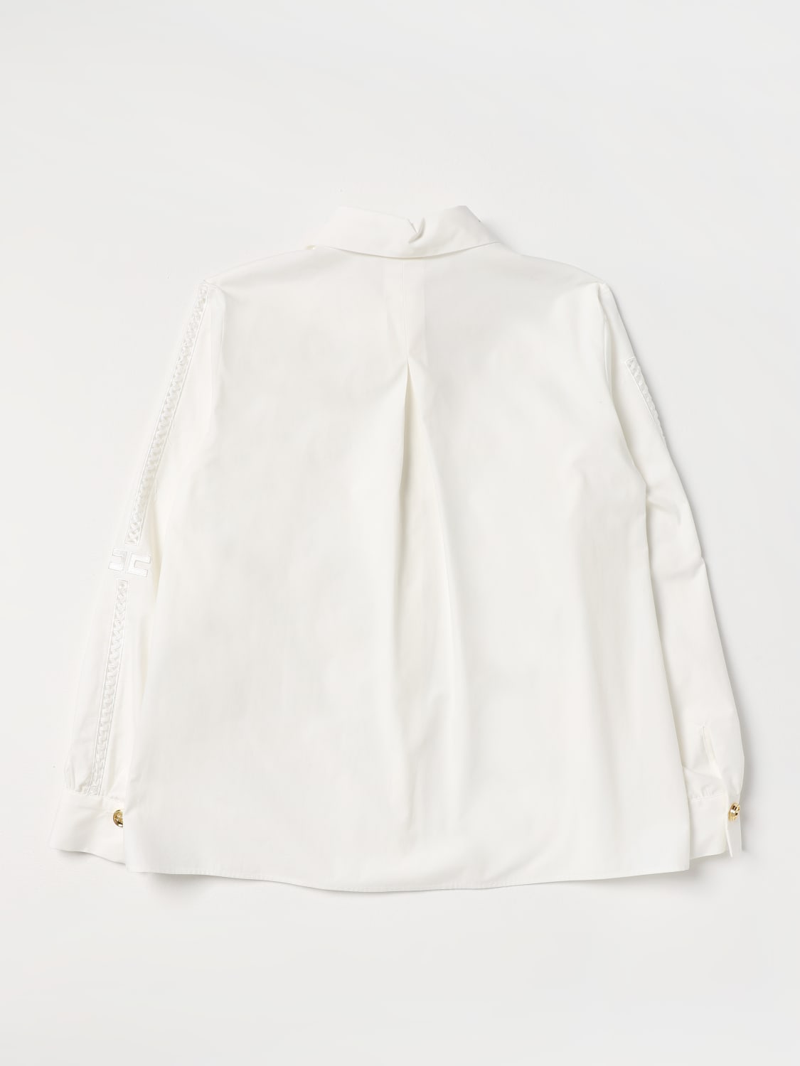 ELISABETTA FRANCHI LA MIA BAMBINA BLUSE: Bluse kinder Elisabetta Franchi La Mia Bambina, Yellow Cream - Img 2