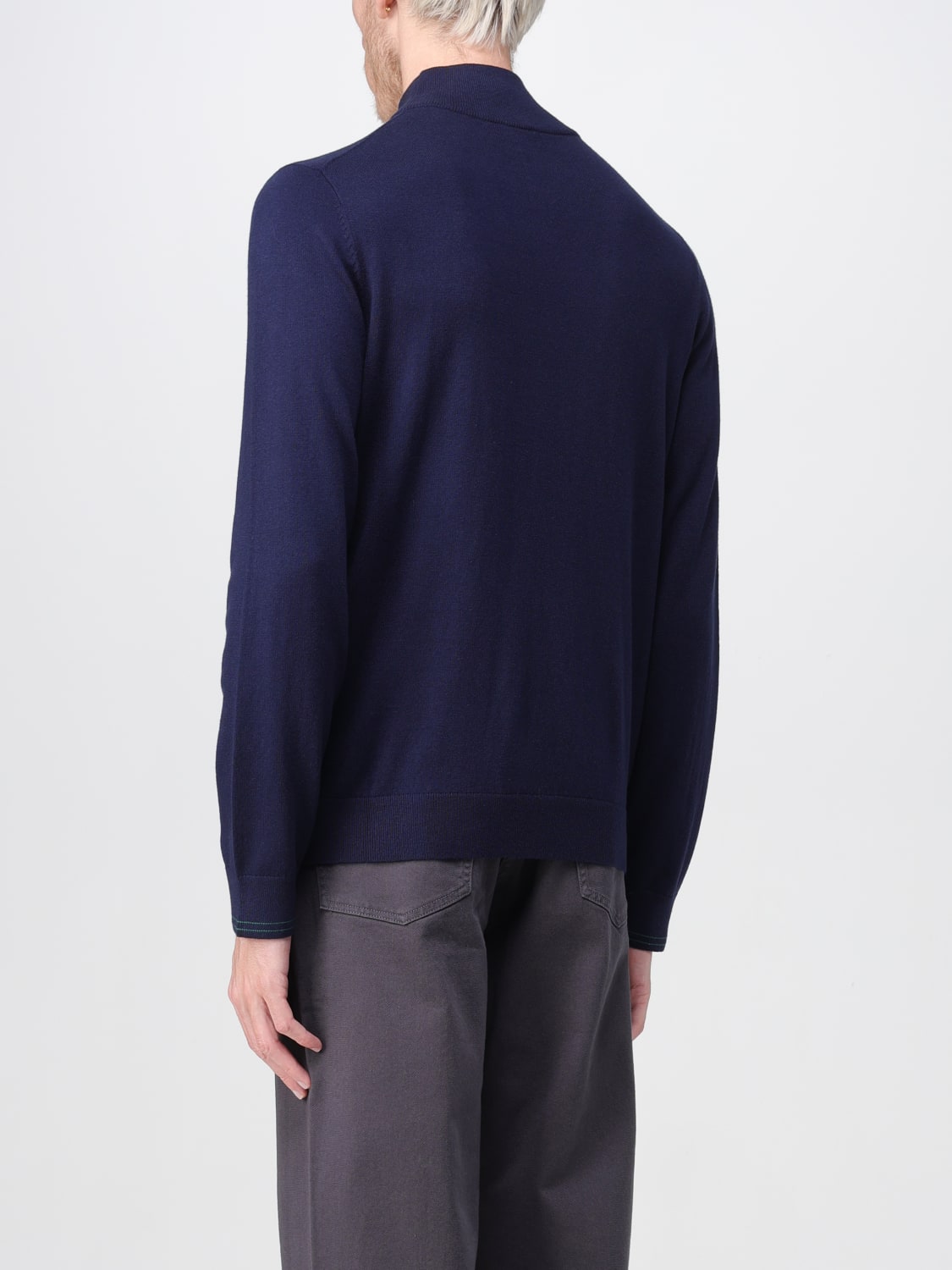 PS PAUL SMITH MAGLIA: Maglia a dolcevita Ps Paul Smith, Blue - Img 2