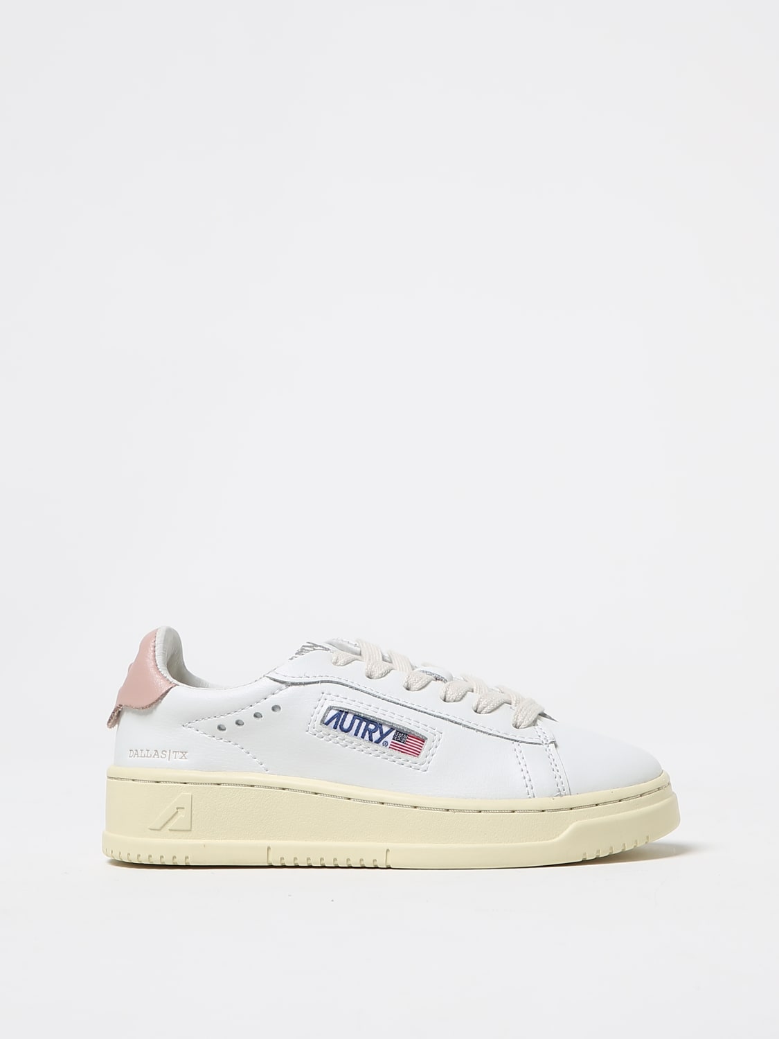 AUTRY SNEAKERS: Autry Dallas leather sneakers, White - Img 1