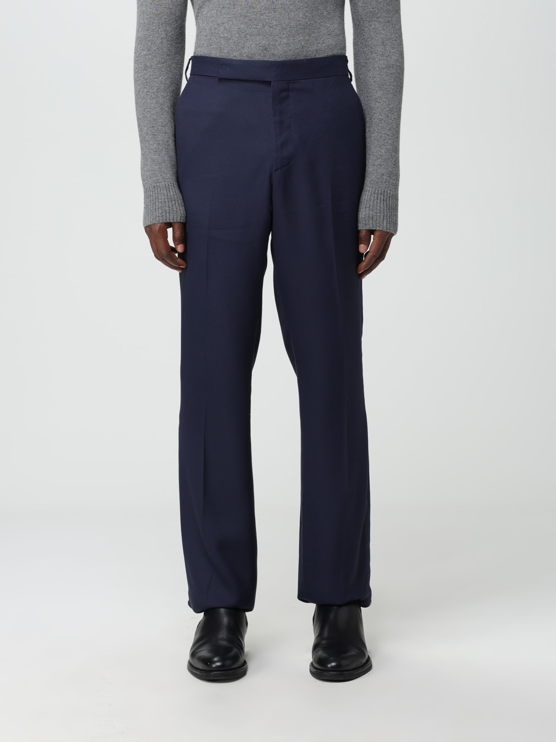 LARDINI PANTS: Pants men Lardini, Blue - Img 1