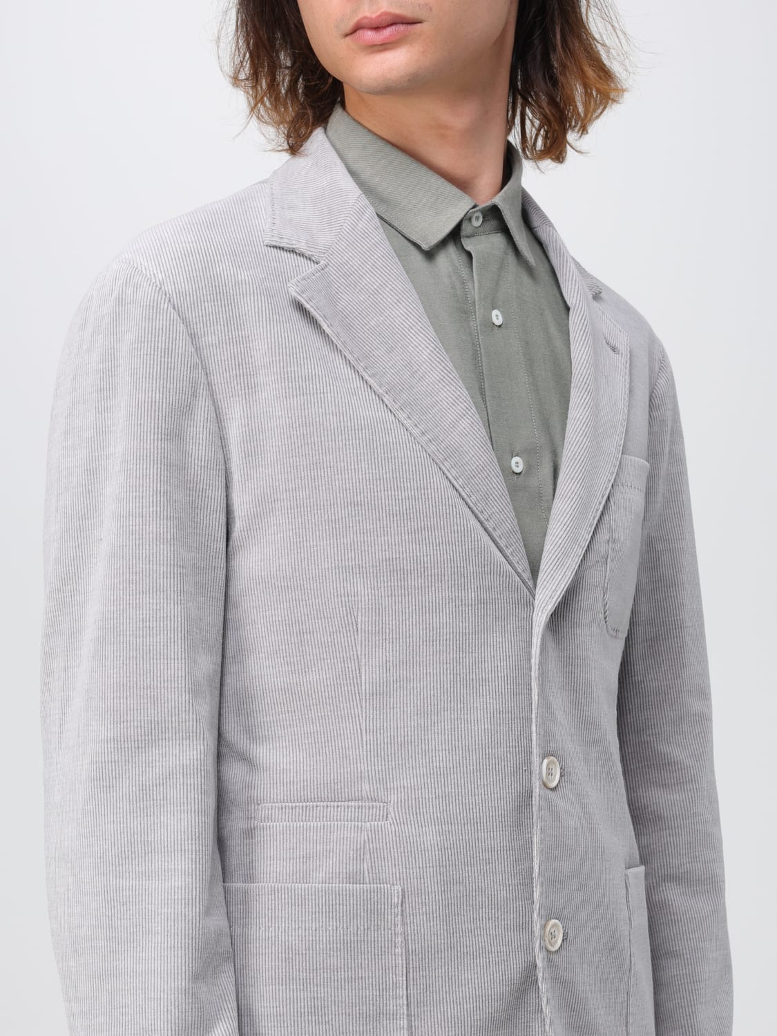 BRUNELLO CUCINELLI SUIT: Suit men Brunello Cucinelli, Grey - Img 5