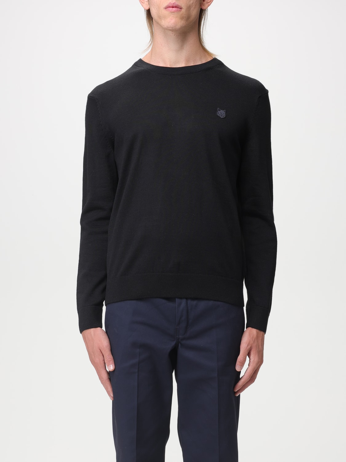 MAISON KITSUNÉ PULL: Pull homme Maison KitsunÉ, Noir - Img 1