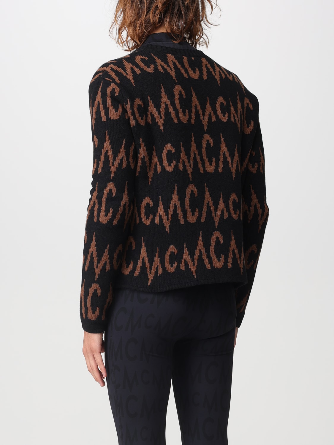 MCM CARDIGAN: Sweater men Mcm, Black - Img 3