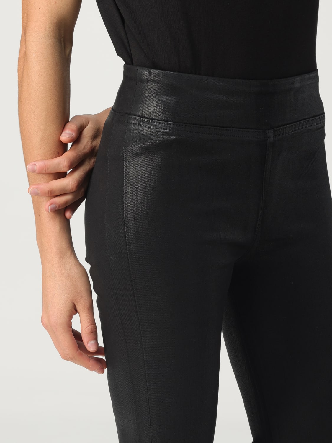 FRAME PANTALONES: Vaquero mujer Frame, Negro - Img 3