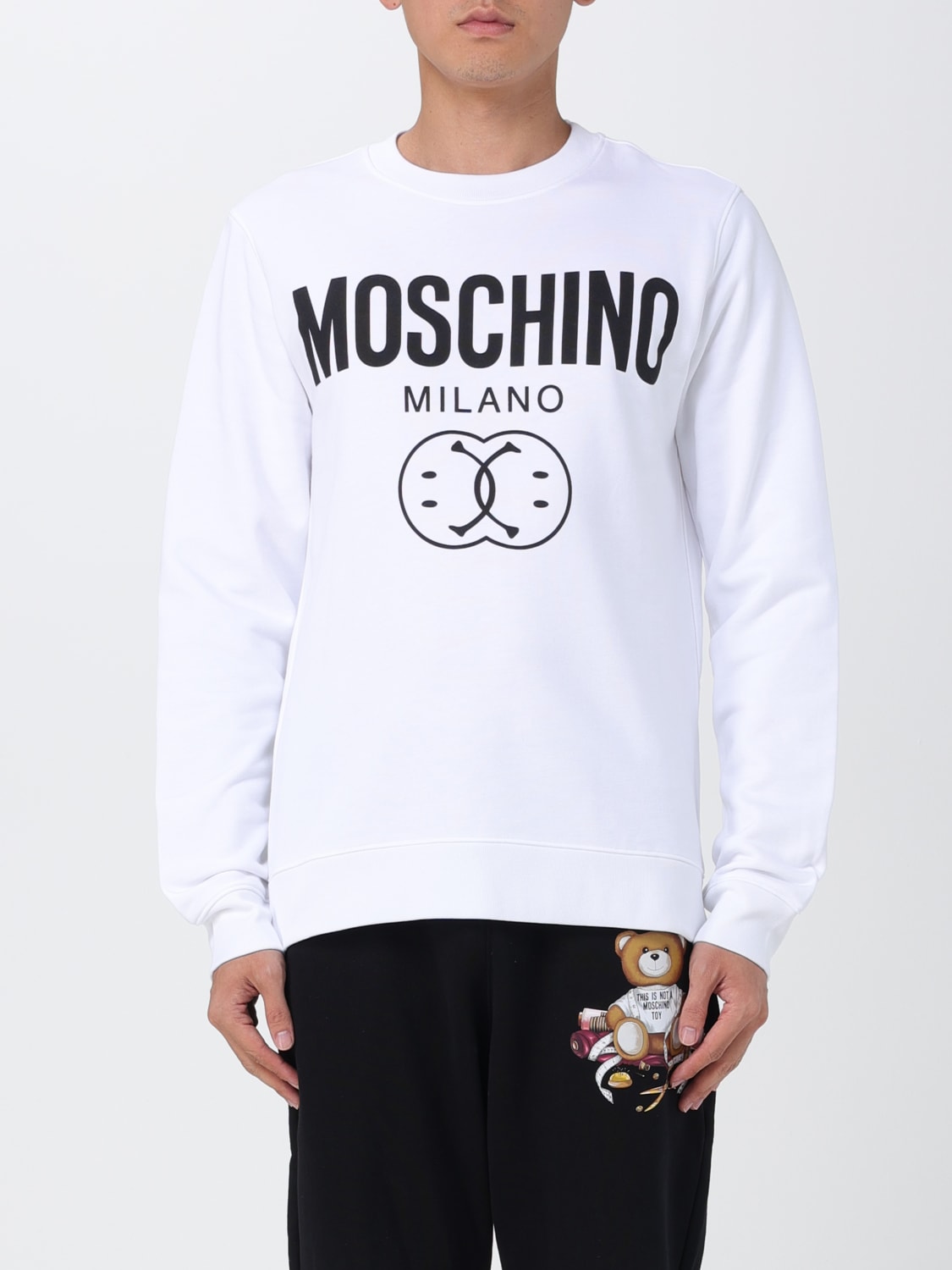 Giglio Felpa Moschino Couture in cotone