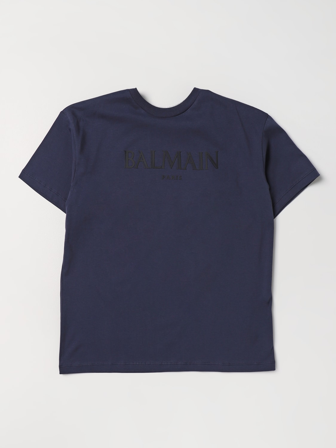 BALMAIN T-SHIRT: T-shirt kids Balmain Kids, Blue - Img 1