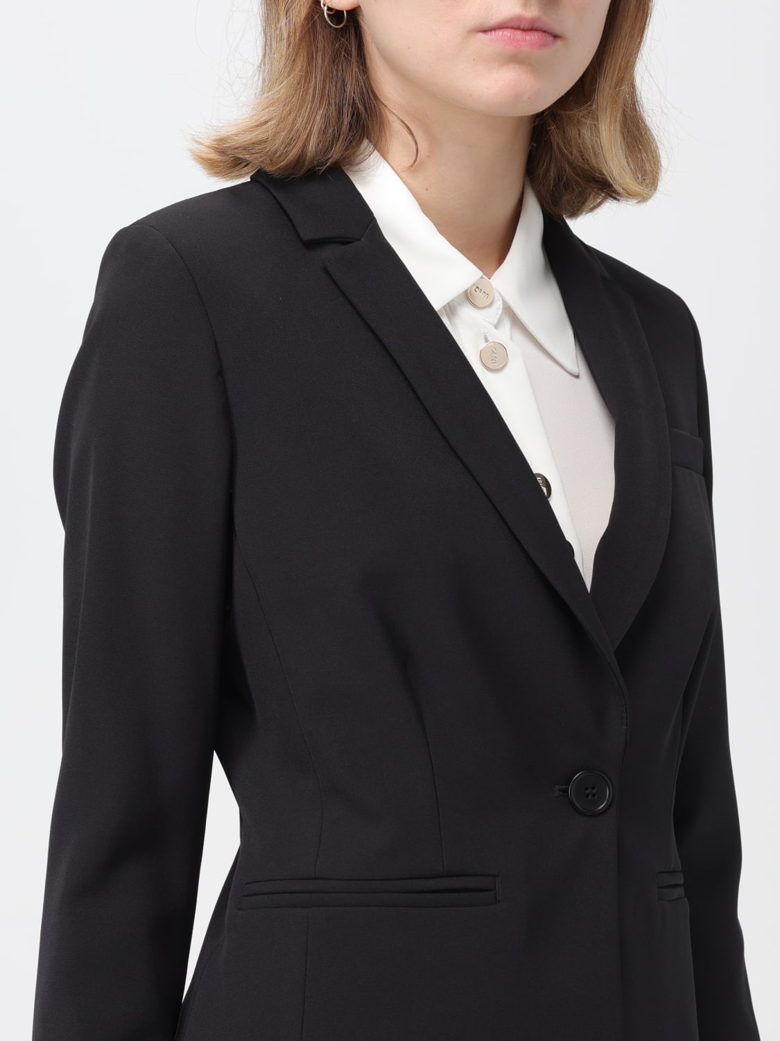 LIU JO BLAZER: Blazer woman Liu Jo, Black - Img 4