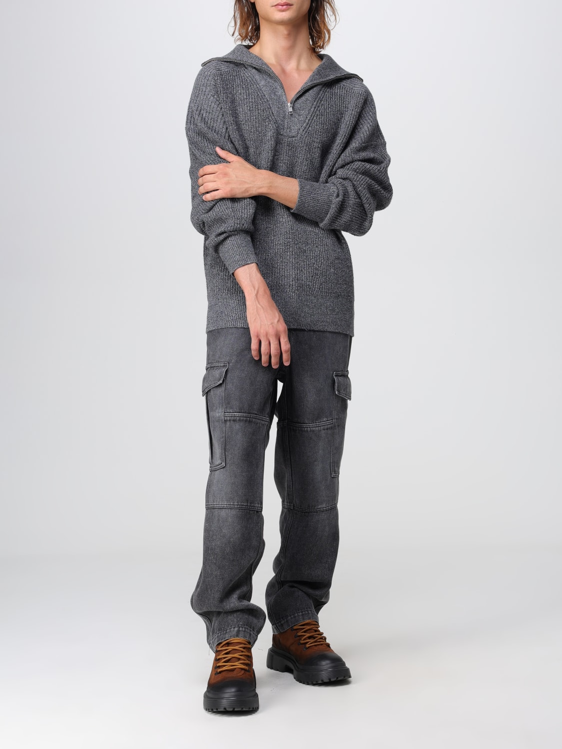 ISABEL MARANT JEANS: Hose herren Isabel Marant, Grau - Img 2