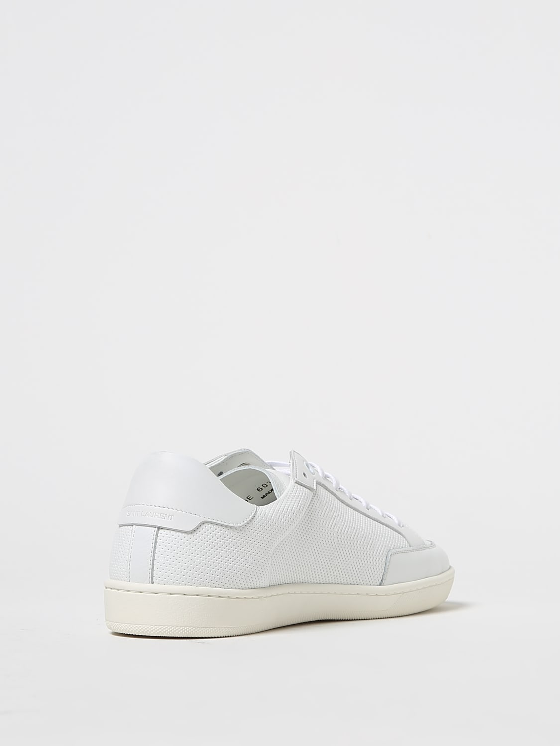 SAINT LAURENT SNEAKERS: Saint Laurent SL/61 sneakers in leather, White - Img 3