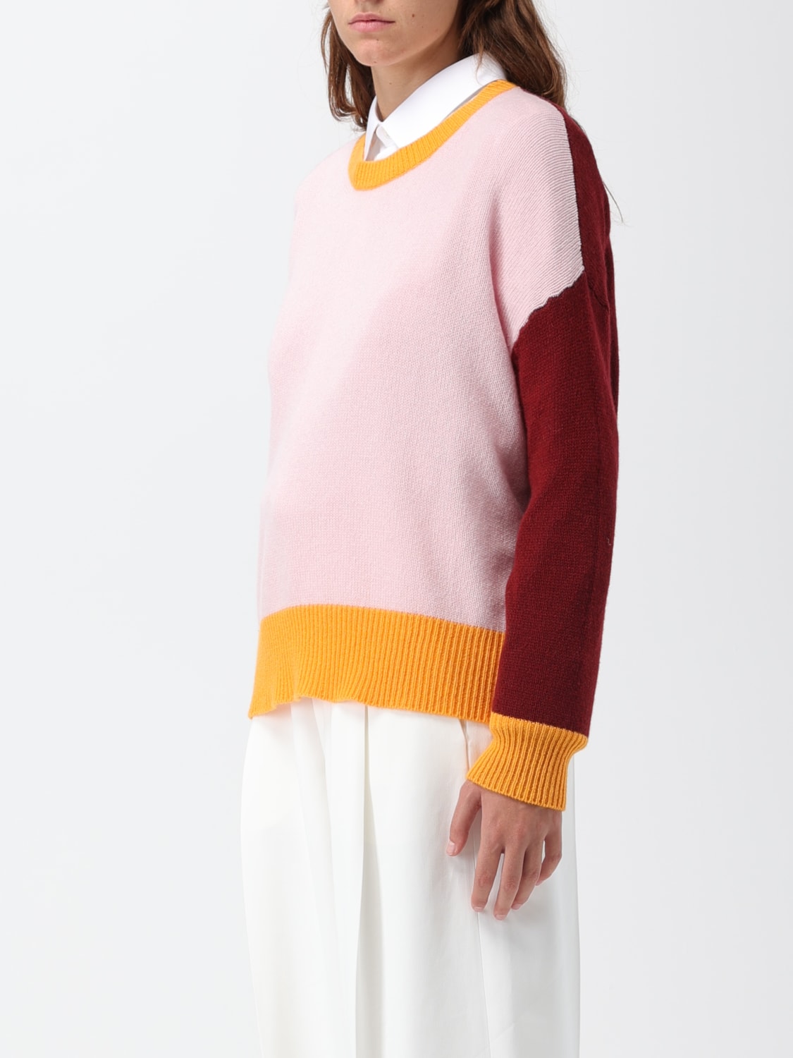 MARNI：セーター レディース - ピンク | GIGLIO.COMオンラインの