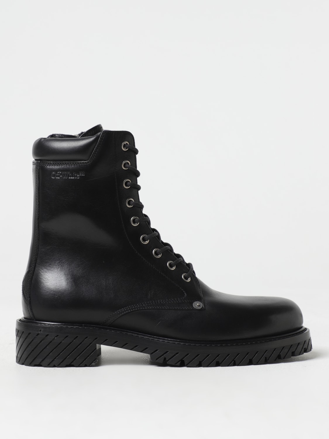 OFF-WHITE BOTTINES: Chaussures homme Off-white, Noir - Img 1