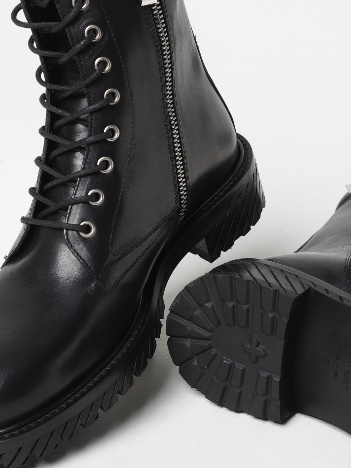 OFF-WHITE BOTTINES: Chaussures homme Off-white, Noir - Img 4