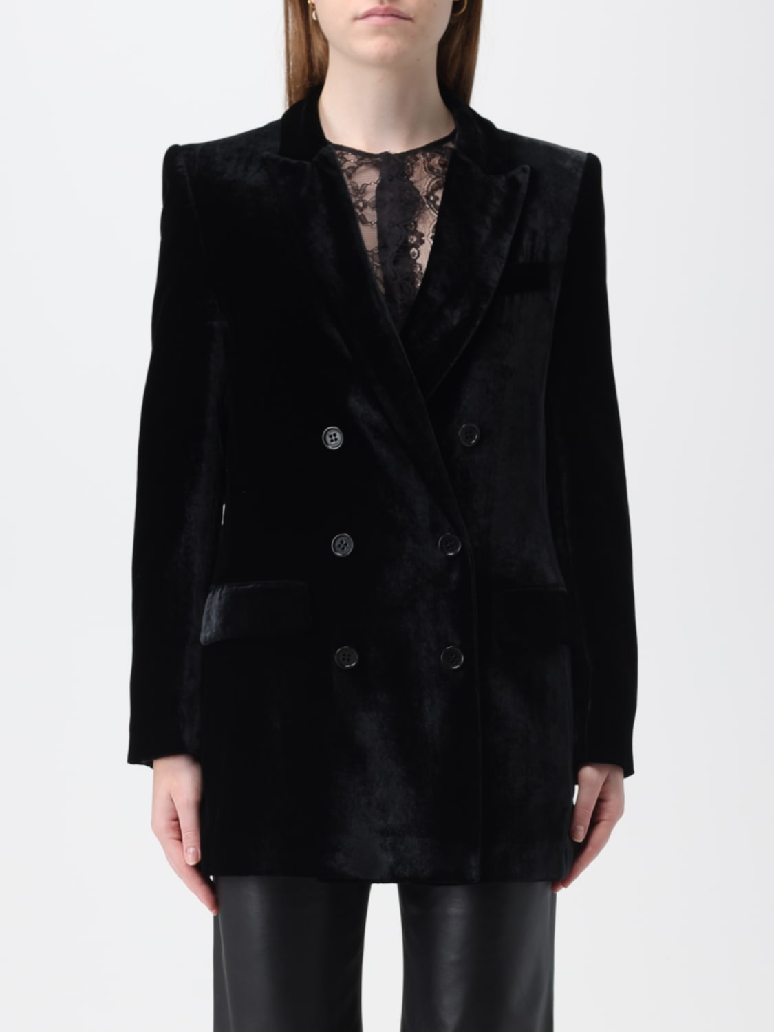 ALBERTA FERRETTI VESTE: Veste femme Alberta Ferretti, Noir - Img 1