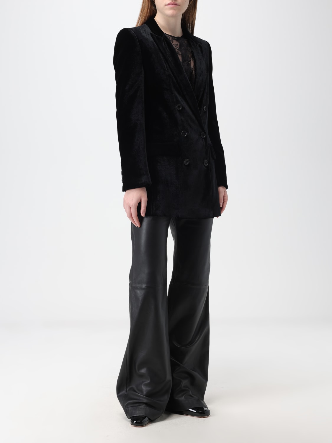 ALBERTA FERRETTI VESTE: Veste femme Alberta Ferretti, Noir - Img 2