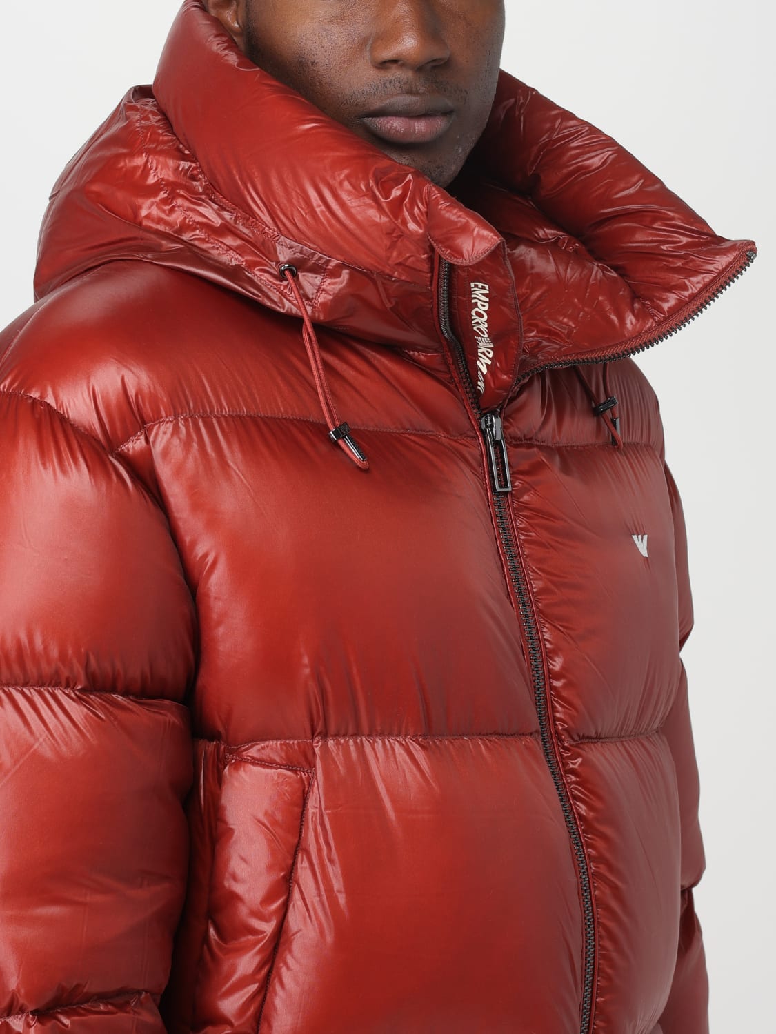 Emporio Armani Outlet: Jacke herren - Braun | Emporio Armani Jacke  6R1B971NKZZ online auf GIGLIO.COM