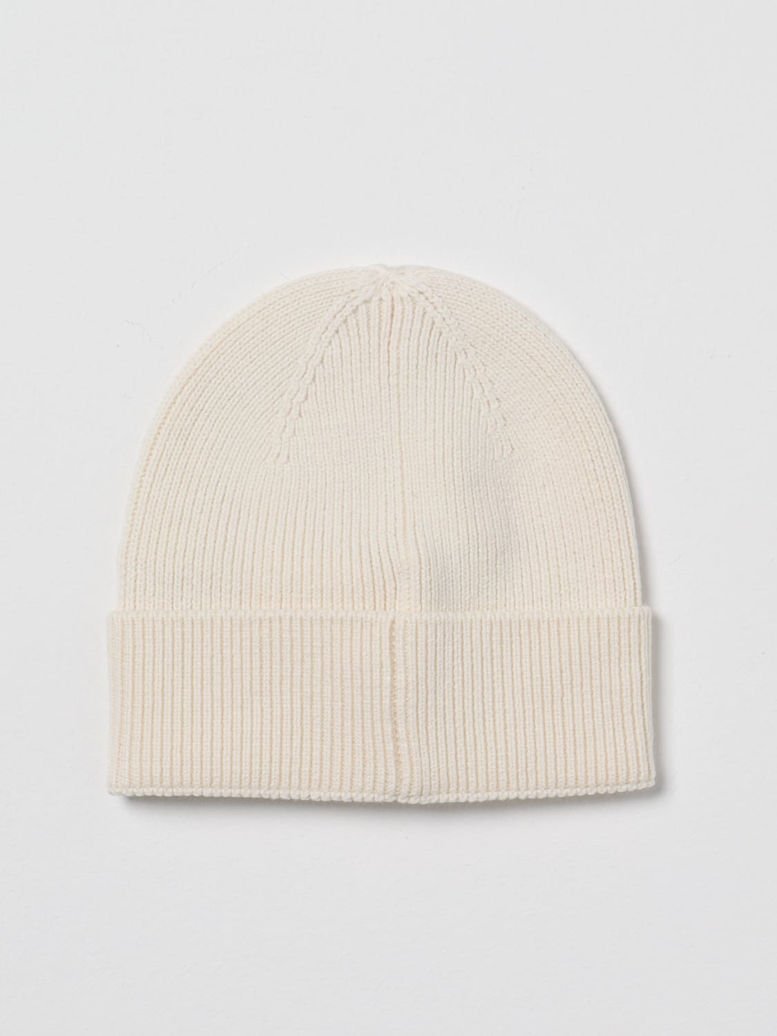 DIESEL HAT: Diesel hat in wool and cotton blend, Beige - Img 2