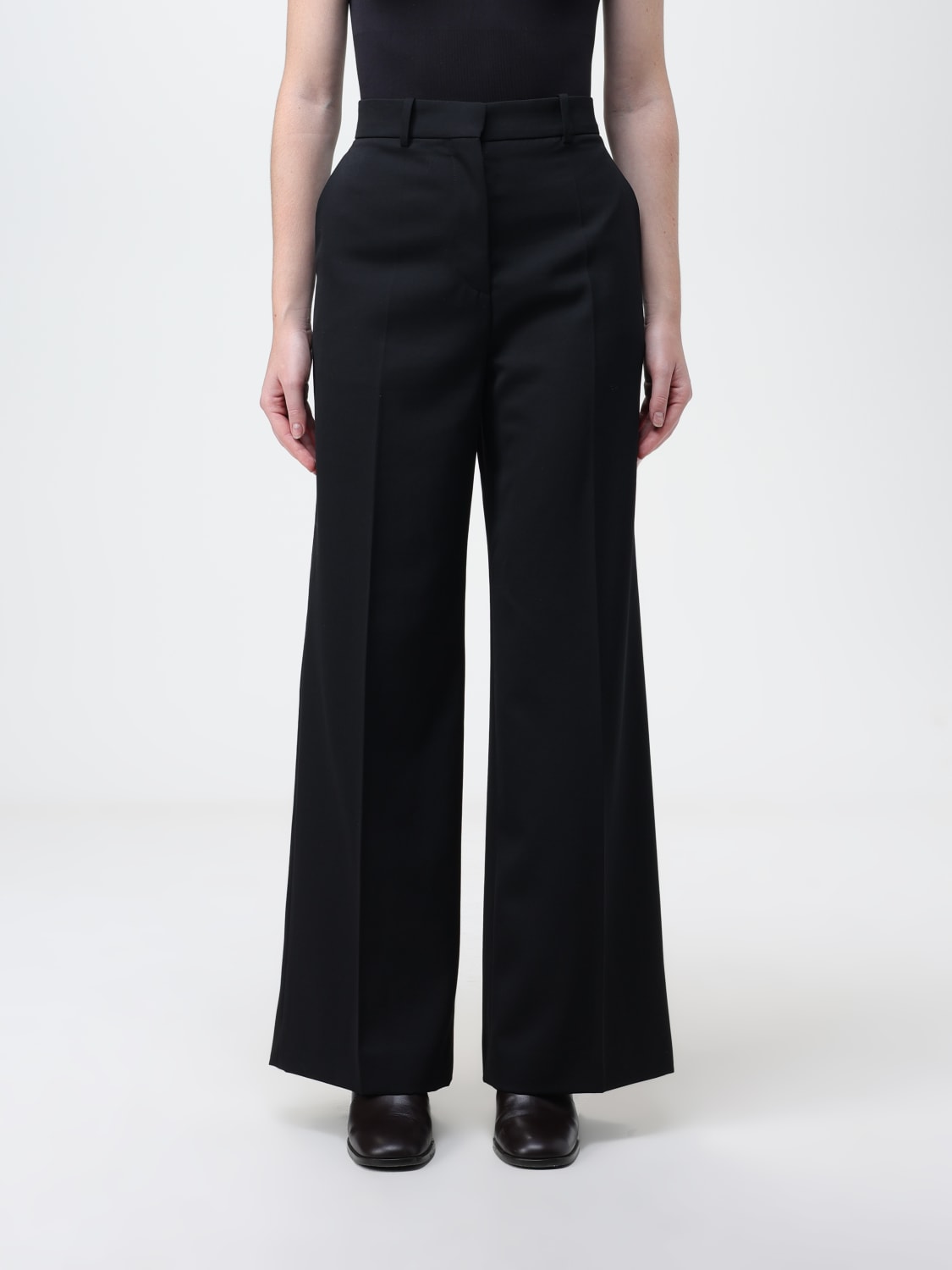 パンツ LANVIN Woman Pants Black RWTR00105711A23 10 Lanvin Outlet: Pants woman - Black | Lanvin pants