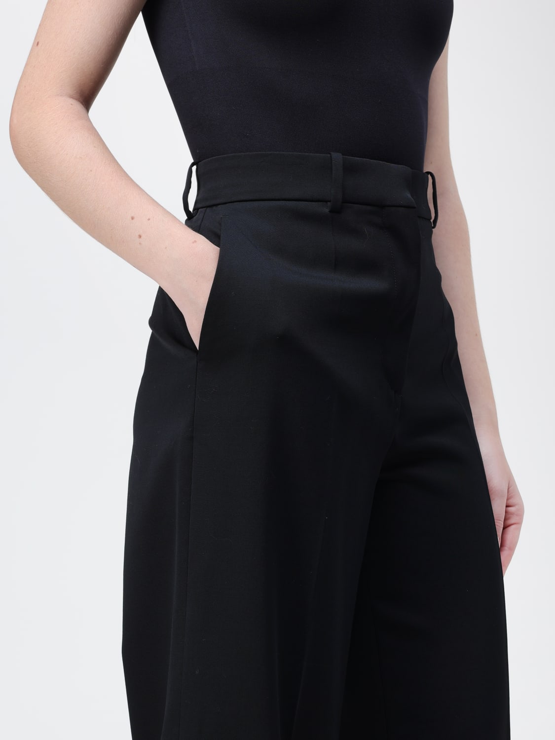 パンツ LANVIN Woman Pants Black RWTR00105711A23 10 Lanvin Outlet: Pants woman - Black | Lanvin pants