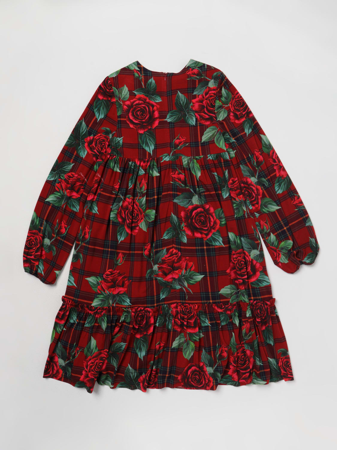 DOLCE & GABBANA: Robe enfant - Rouge | Robe Dolce & Gabbana L53DM0FSG7K en  ligne sur GIGLIO.COM