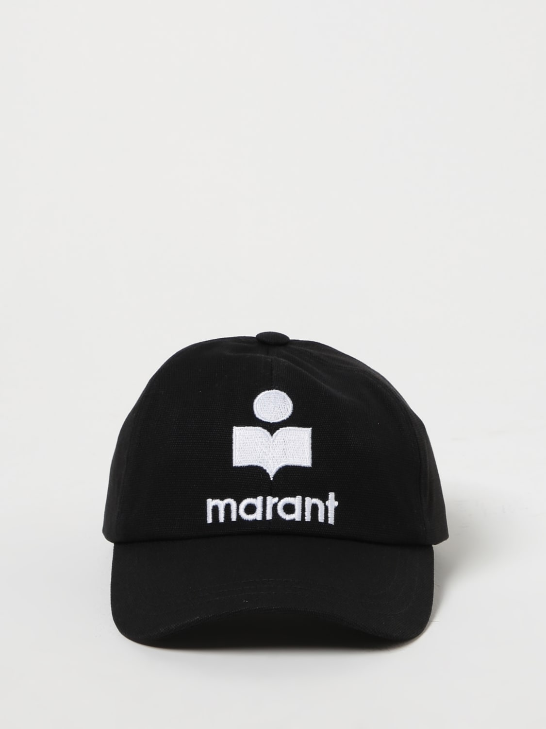 ハット ISABEL MARANT Woman Hat Black CQ001XFBA3C05A BKEC Tyron Cap Woman black and ecru | ISABEL MARANT Official