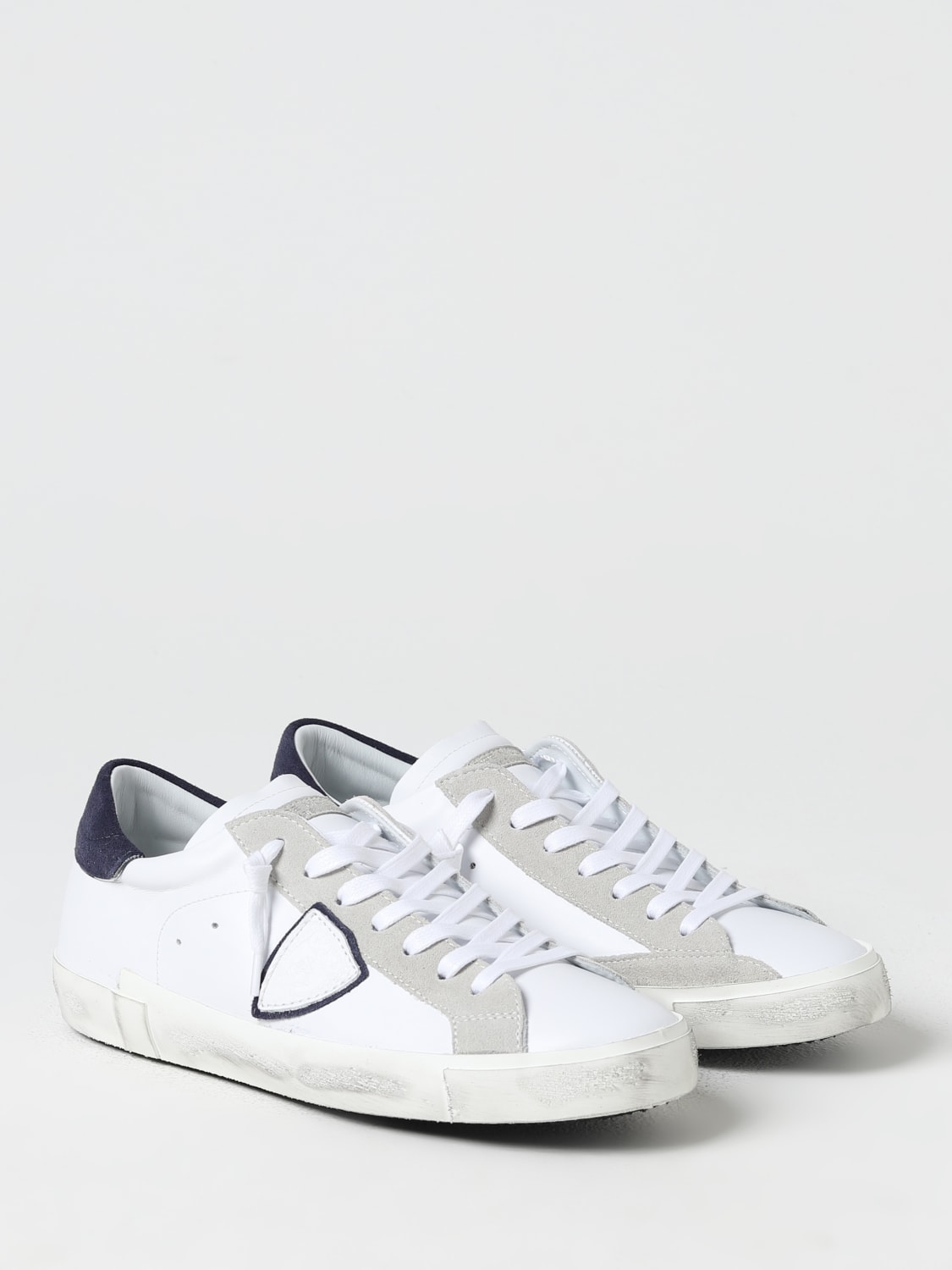 PHILIPPE MODEL SNEAKERS: Sneakers men Philippe Model, White - Img 2