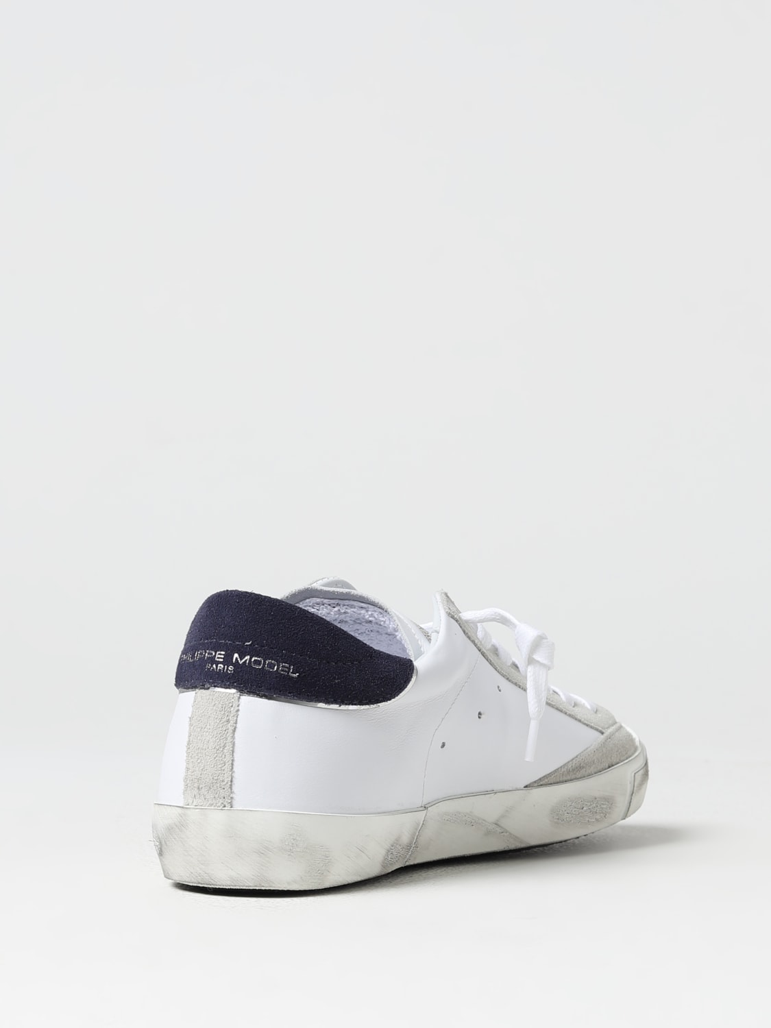 PHILIPPE MODEL SNEAKERS: Sneakers men Philippe Model, White - Img 3