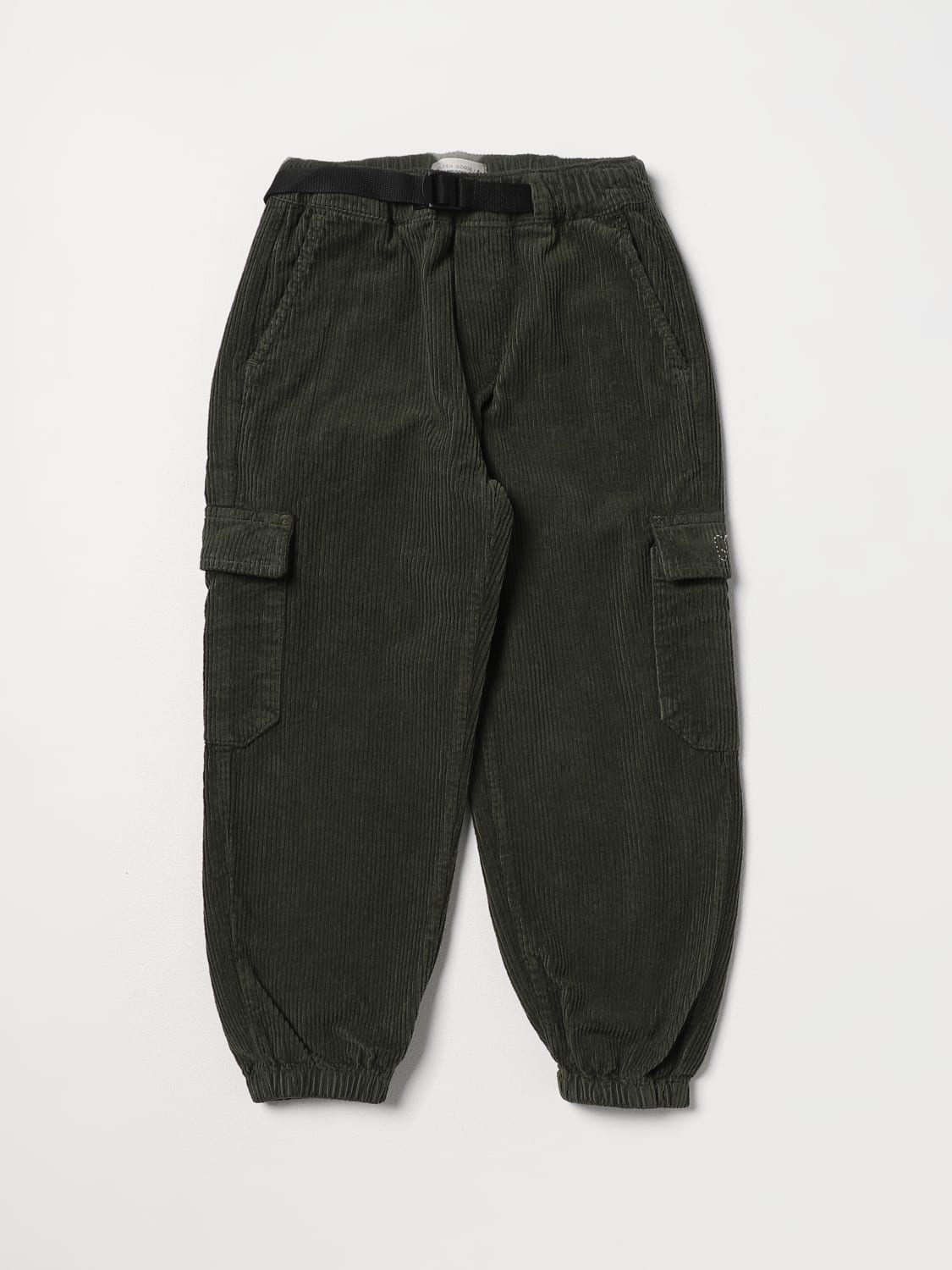 GOLDEN GOOSE PANTS: Pants kids Golden Goose, Green - Img 1