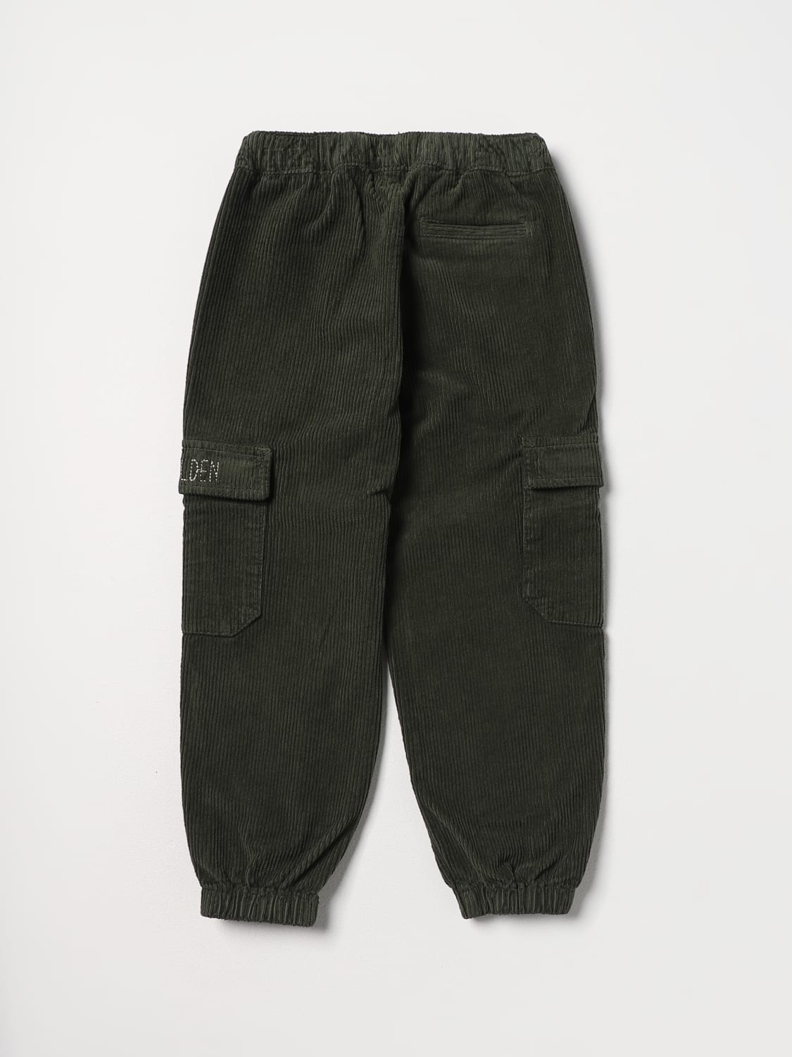 GOLDEN GOOSE PANTS: Pants kids Golden Goose, Green - Img 2