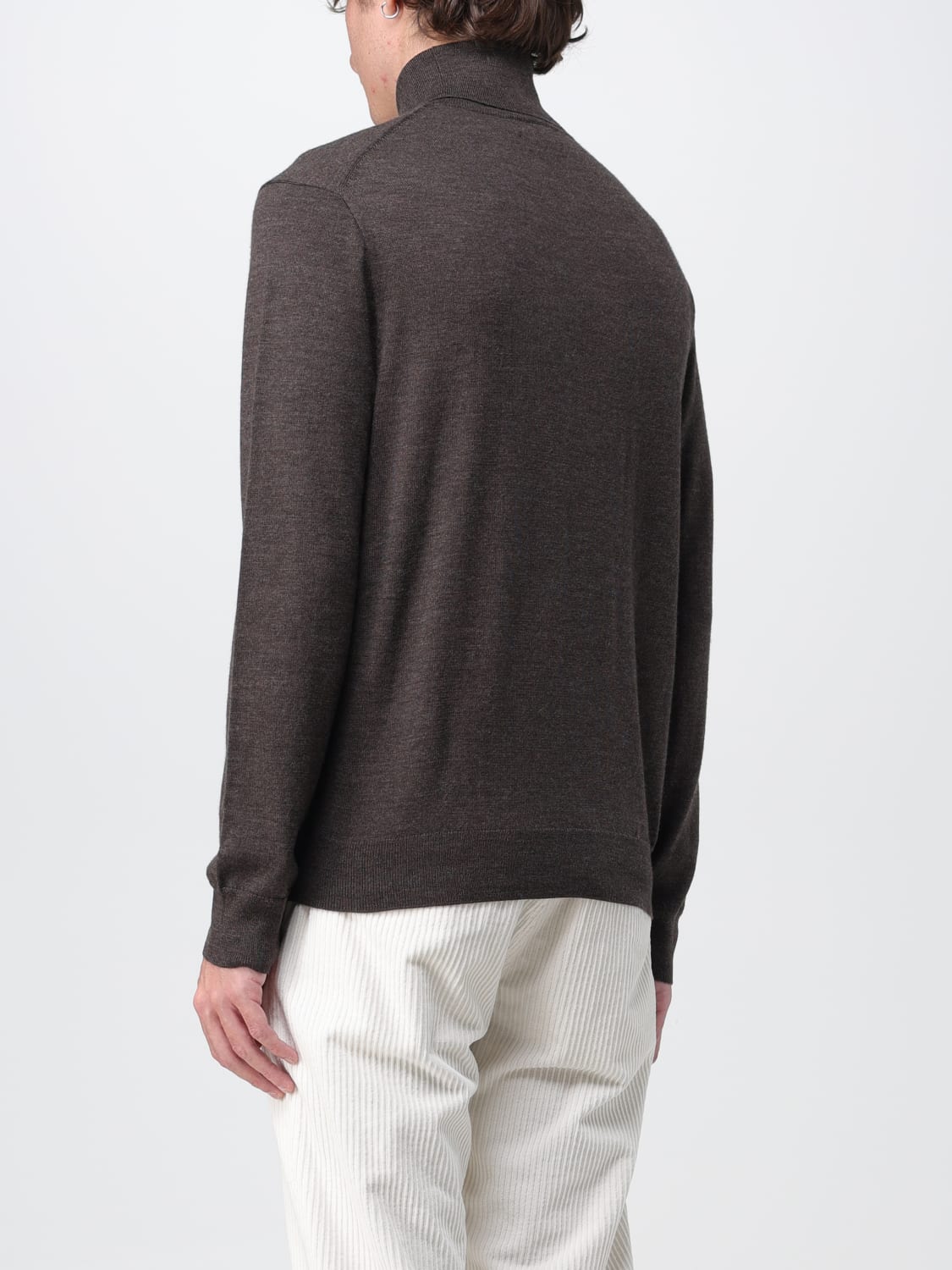 POLO RALPH LAUREN SWEATER: Sweater men Polo Ralph Lauren, Brown - Img 2