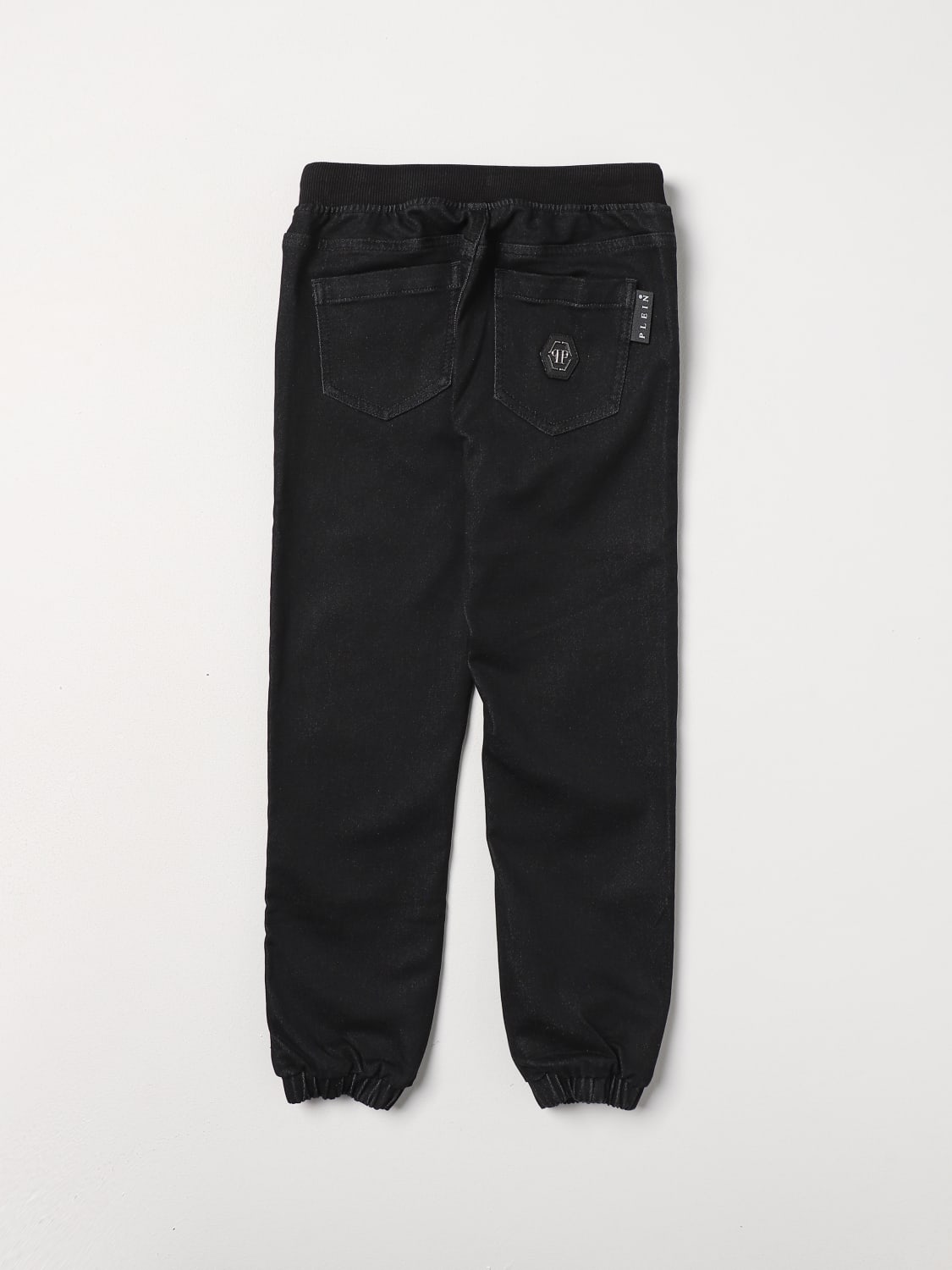 PHILIPP PLEIN PANTALÓN: Pantalón niños Philipp Plein, Negro - Img 2