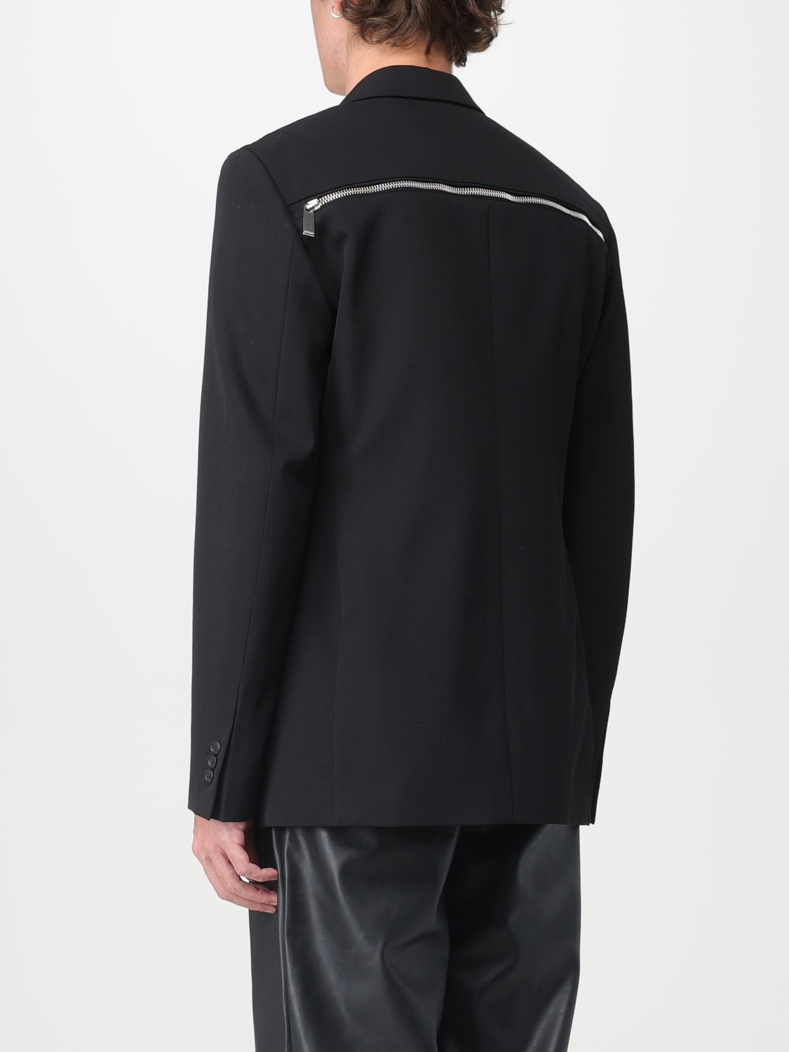 OFF-WHITE JACKET: Off-white men's blazer, Black - Img 3