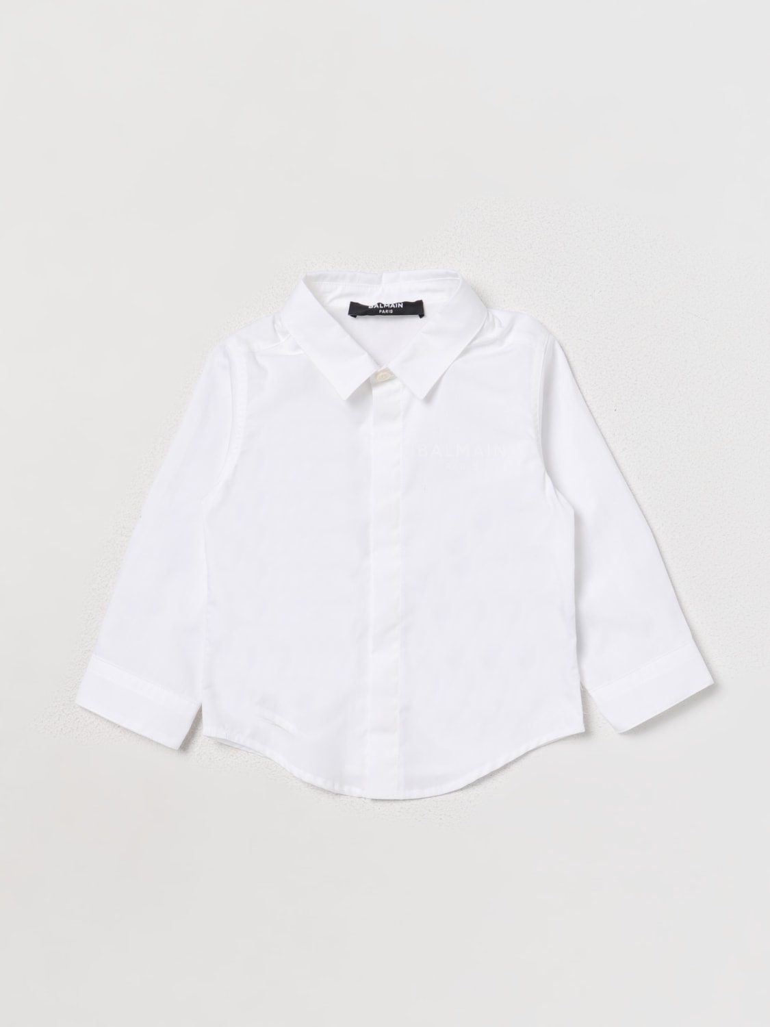 BALMAIN CHEMISE: Chemise enfant Balmain Kids, Blanc - Img 1