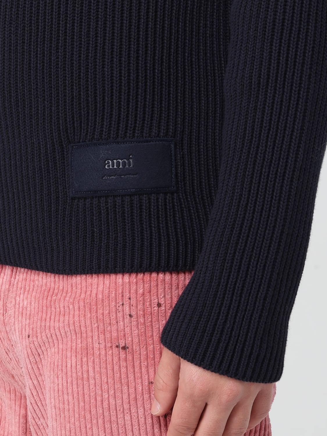 AMI PARIS SWEATER: Sweater men Ami Paris, Blue - Img 4