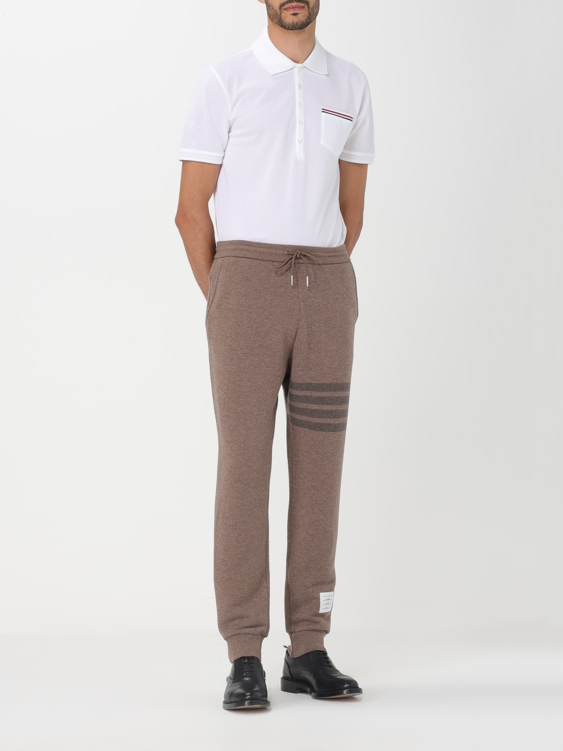 THOM BROWNE POLO SHIRT: Polo shirt men Thom Browne, White - Img 2