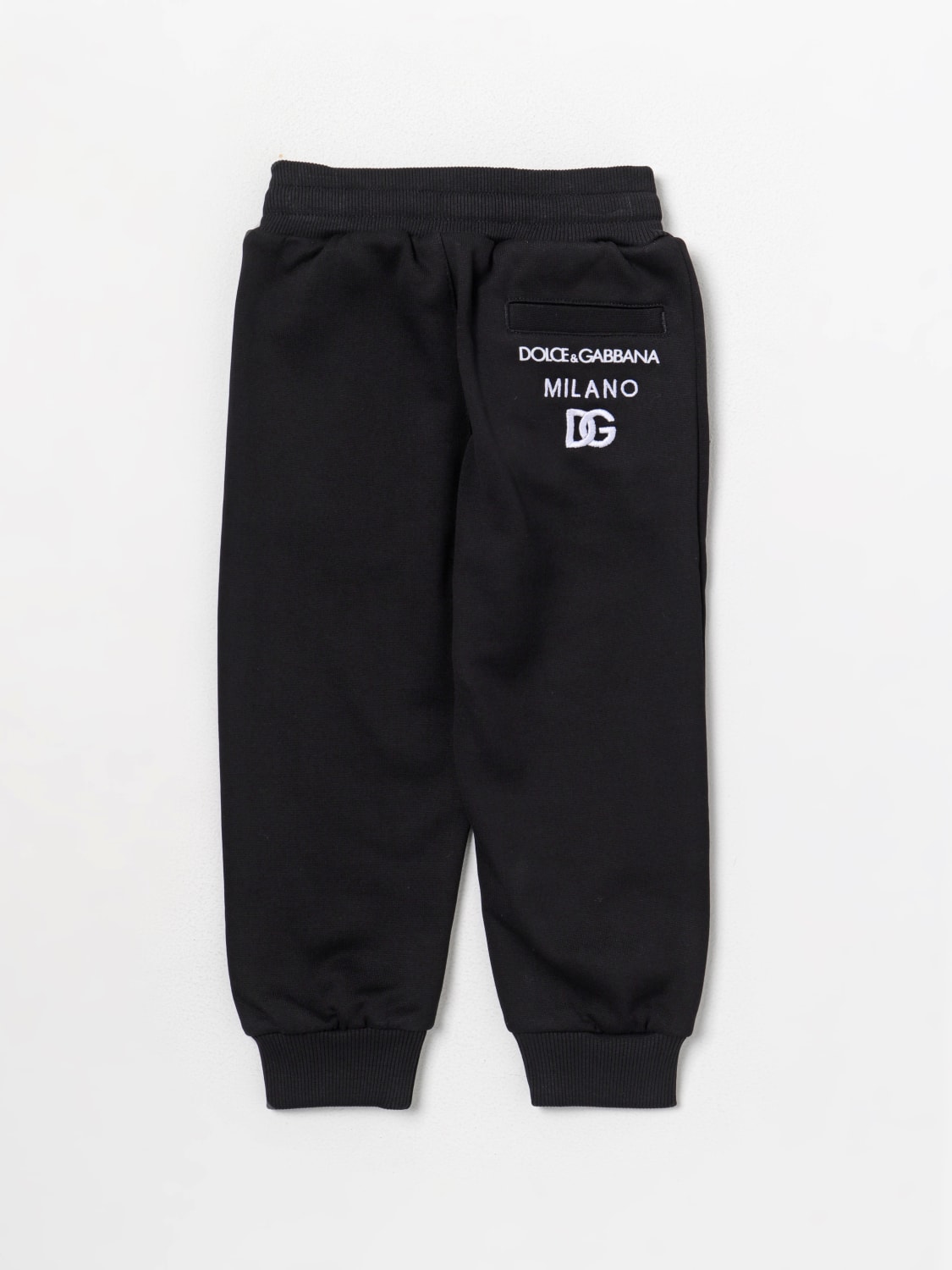 DOLCE & GABBANA HOSE: Hose kinder Dolce & Gabbana, Schwarz - Img 2