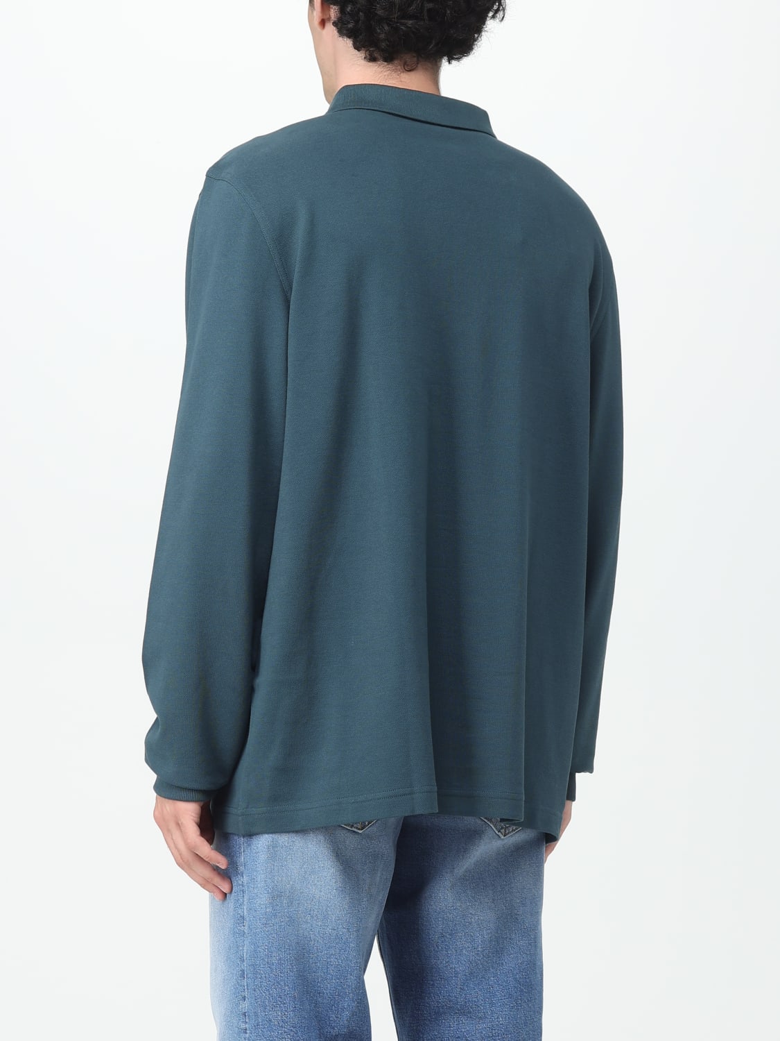 FRED PERRY POLO SHIRT: Shirt woman Fred Perry, Blue - Img 2