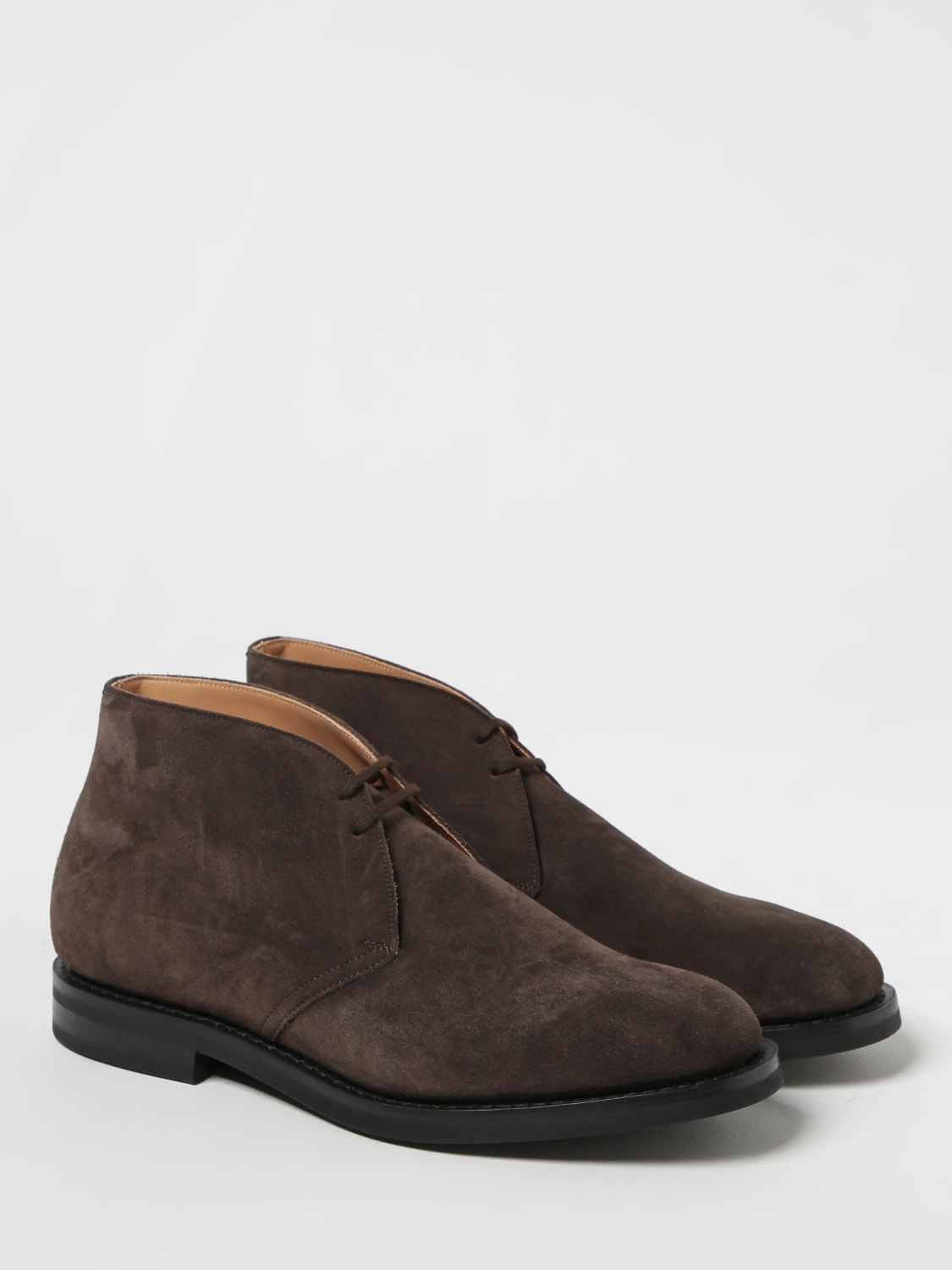 CHURCH'S STIEFELETTEN: Mokassins herren Church's, Braun - Img 2