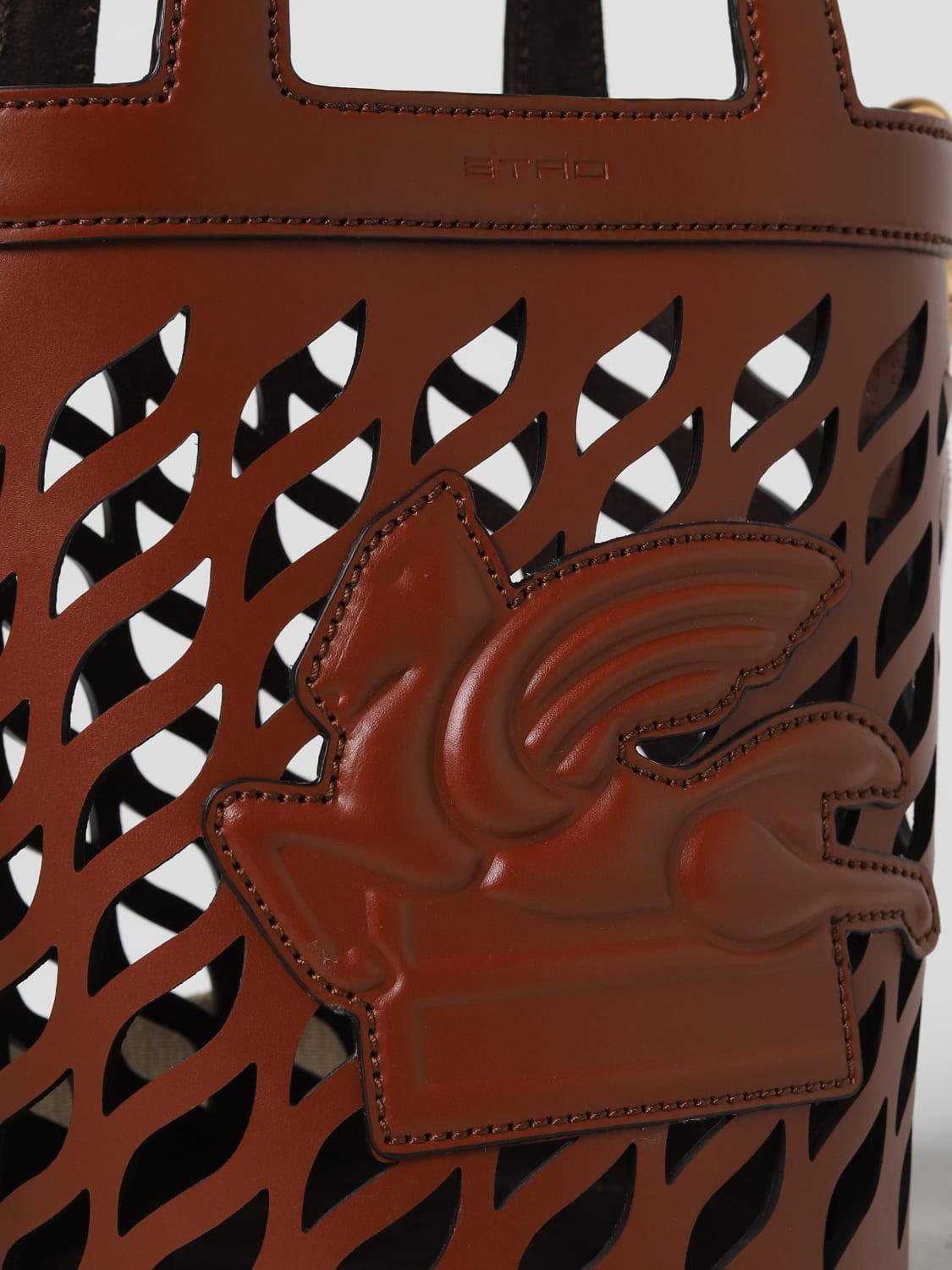 ETRO：ハンドバッグ レディース - ブラウン | GIGLIO.COM