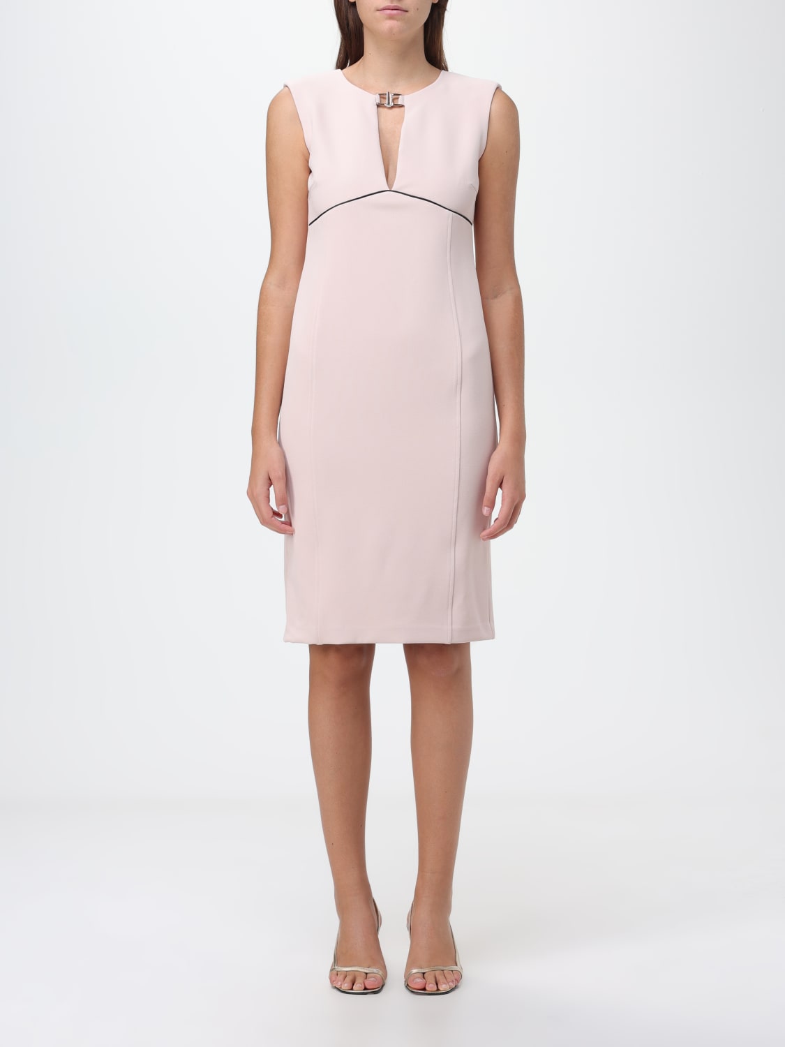 LIU JO DRESS: Dress woman Liu Jo, Blush Pink - Img 1