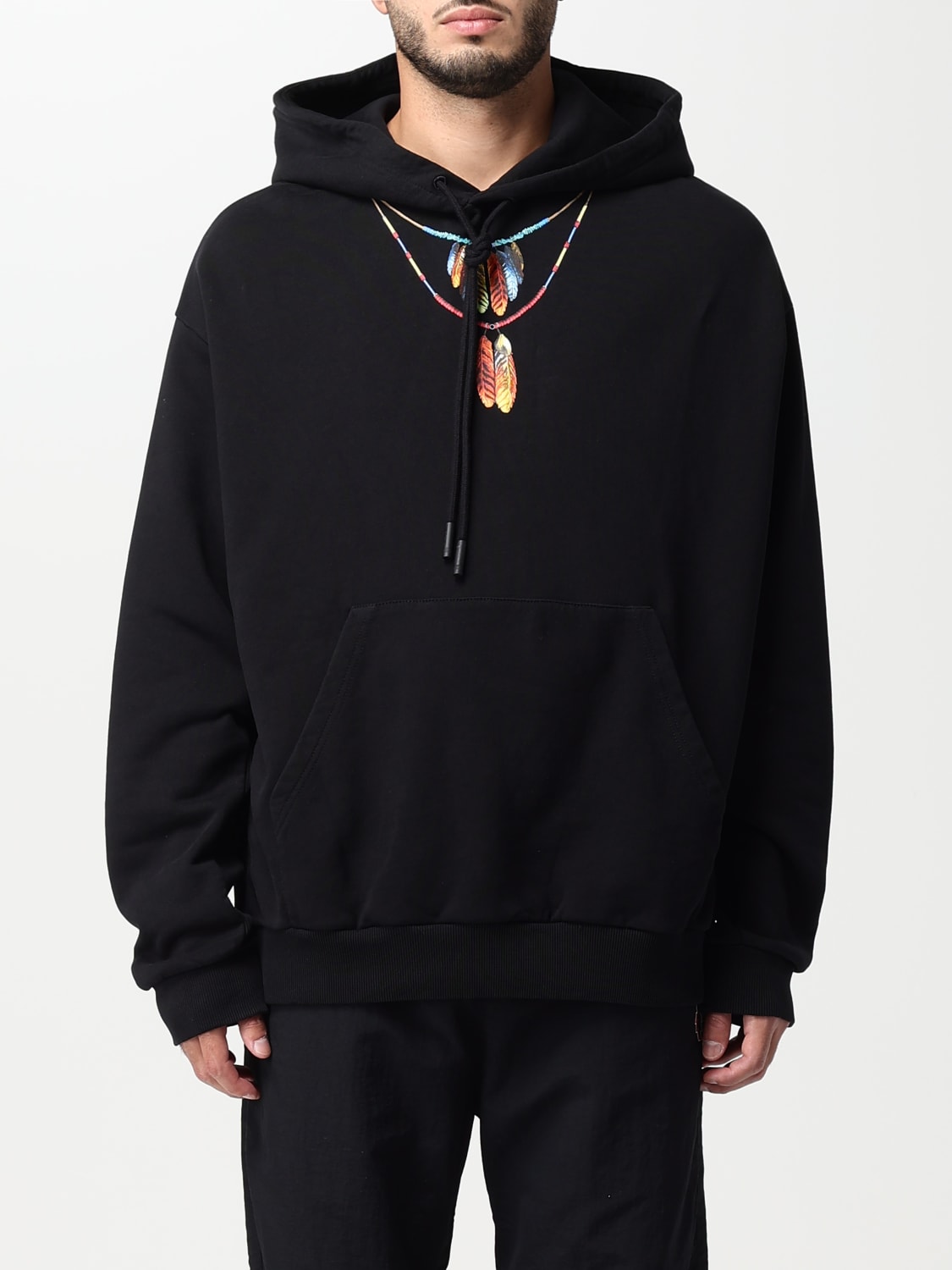 COUNTY OF MILAN SWEATSHIRT: Sweater men County Of Milan, Black 1 - Img 1