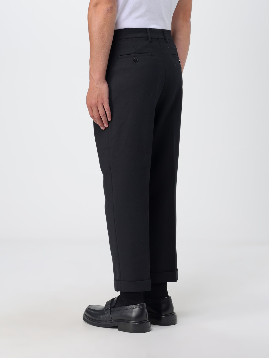 AMI PARIS PANTS: Pants men Ami Paris, Black - Img 2