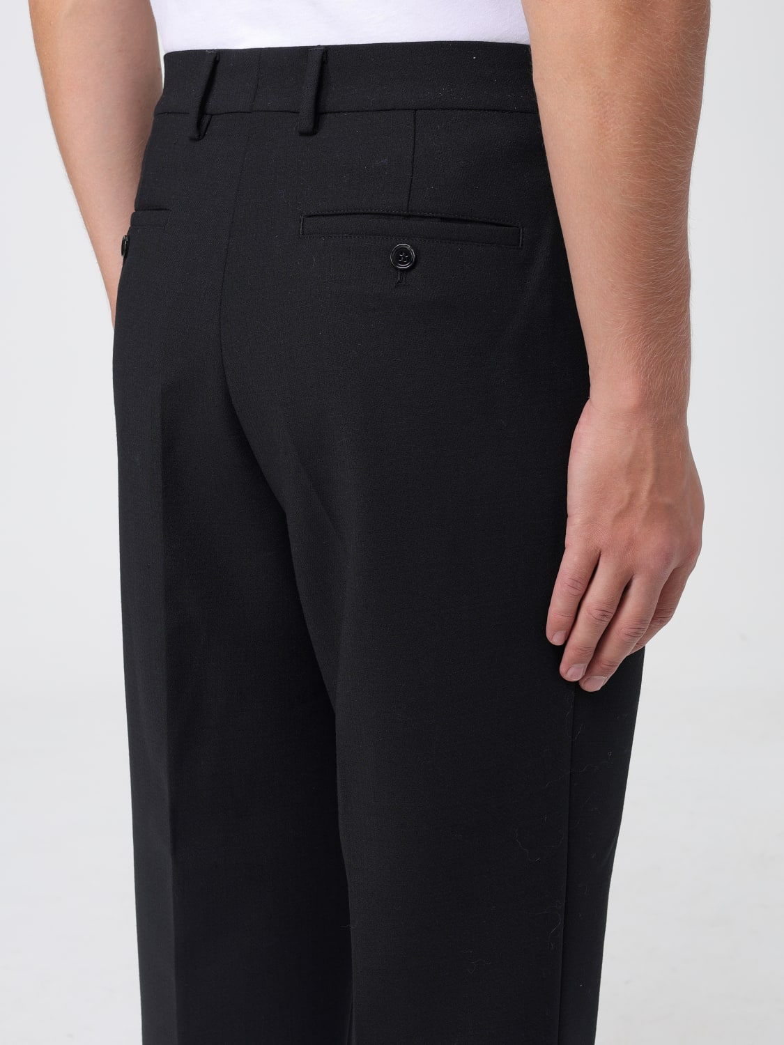 AMI PARIS PANTS: Pants men Ami Paris, Black - Img 3