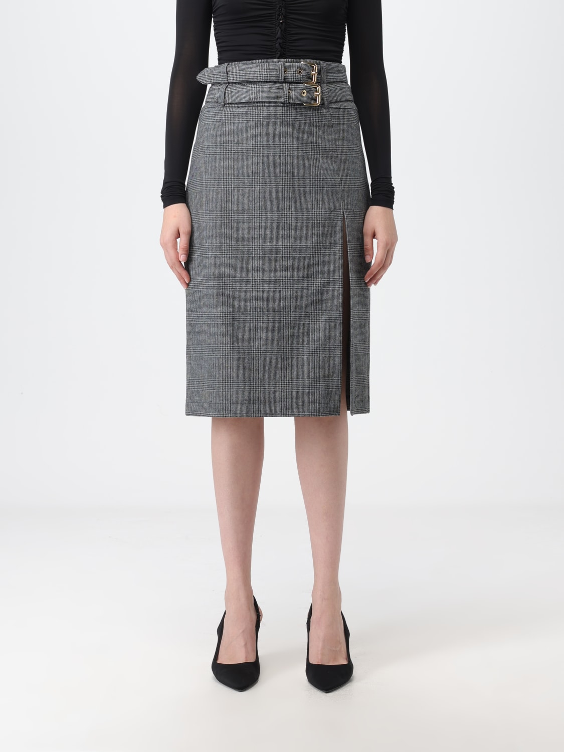 PINKO SKIRT: Skirt woman Pinko, Grey - Img 1