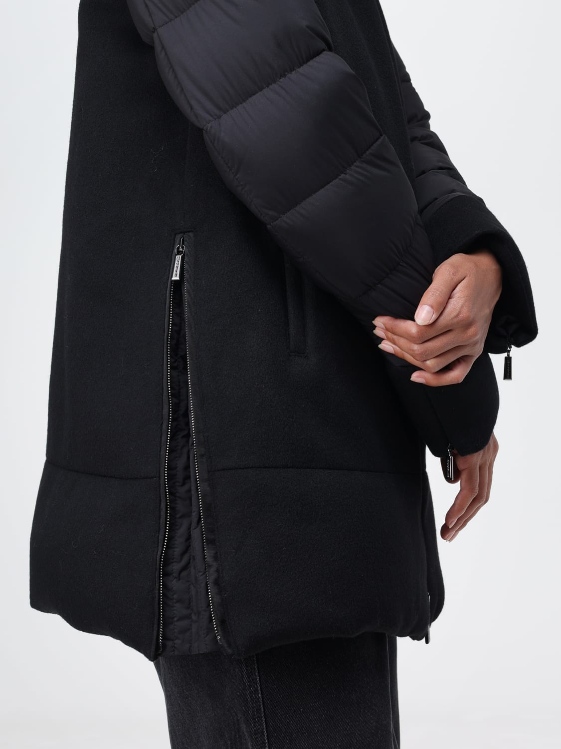 MOORER MANTEL: Jacke damen Moorer, Schwarz - Img 4