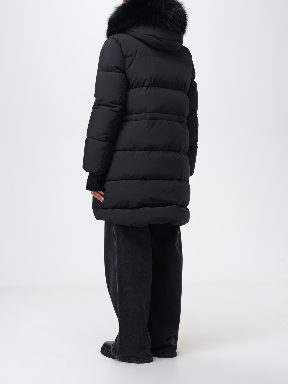 MOORER CHAQUETA: Chaqueta mujer Moorer, Negro - Img 2