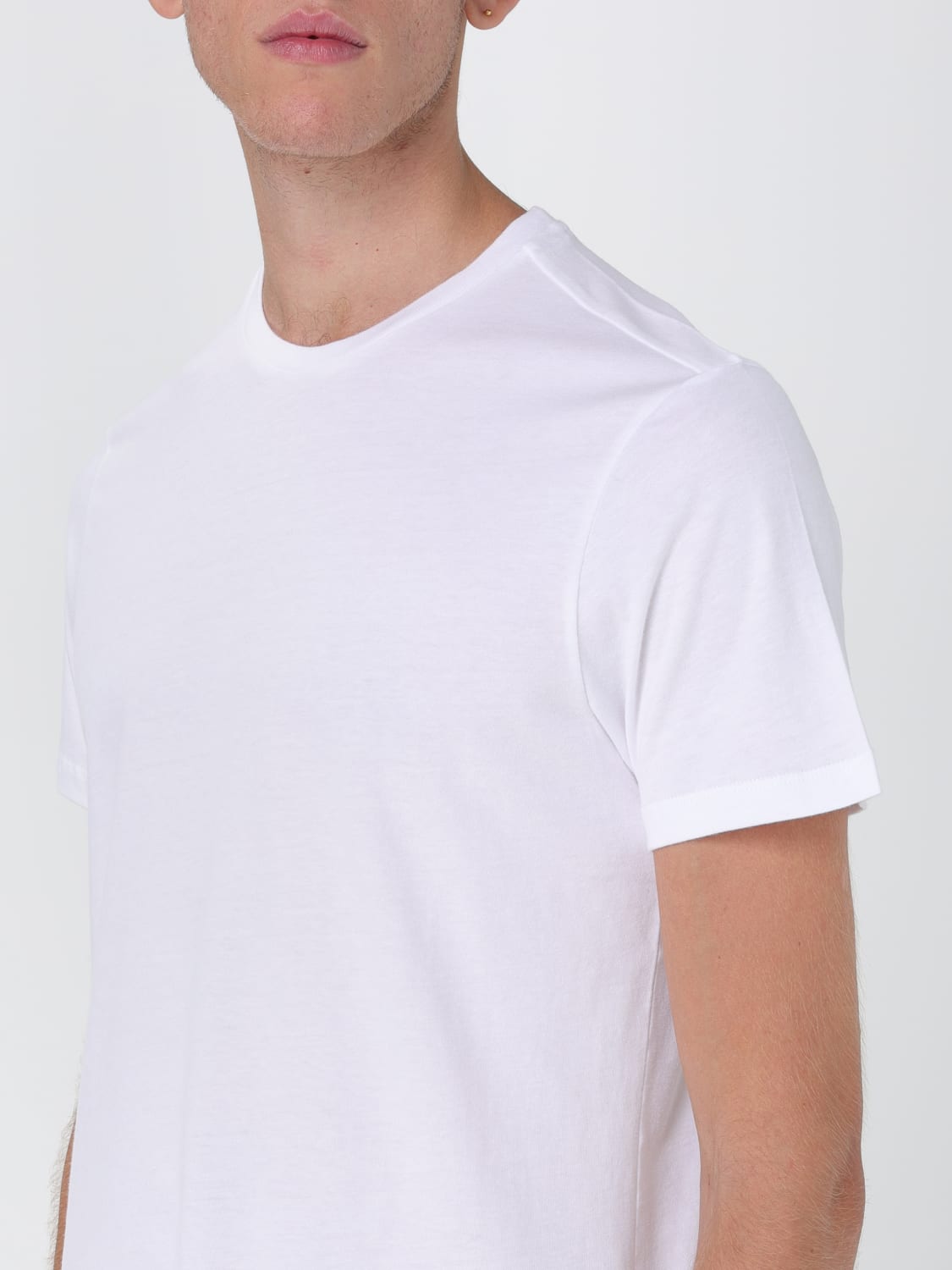 MAJESTIC FILATURES T-SHIRT: T-shirt men Majestic Filatures, White - Img 3